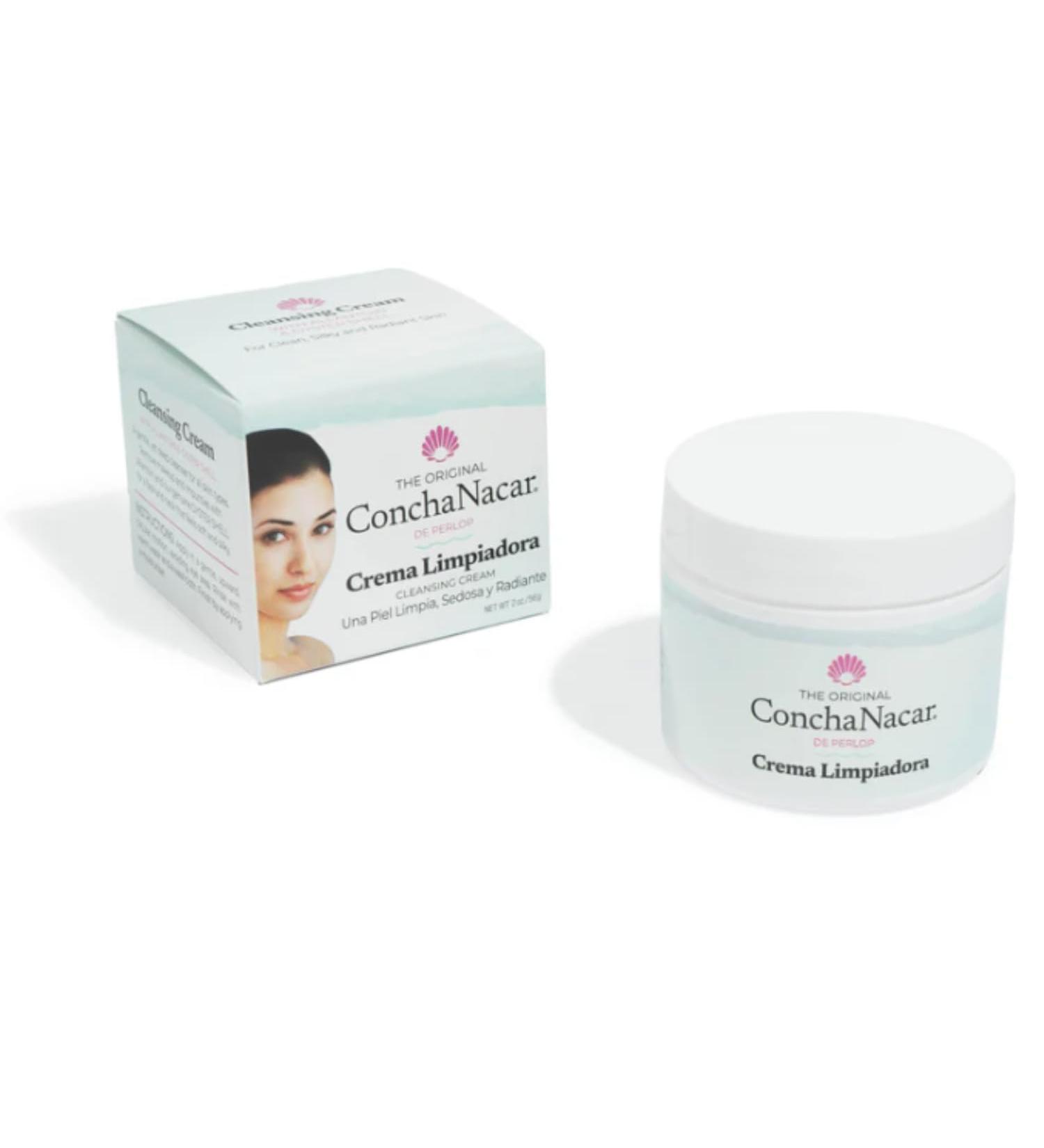 Concha Nacar Facial Cleanser by Perlop #L All Skin Types 2-Pack of 2 Oz Jars - Buy Online on GoSupps.com