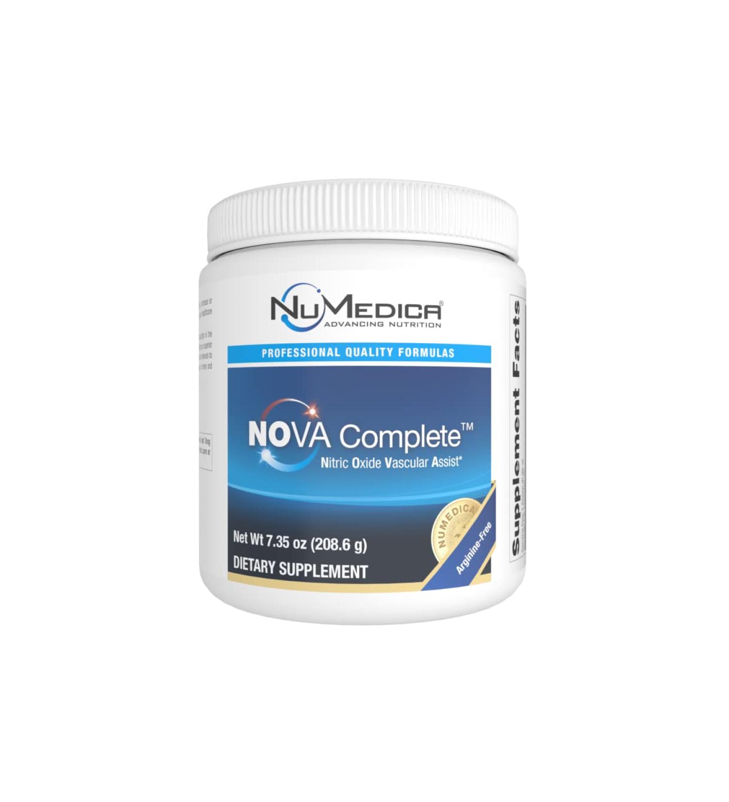 NuMedica NOVA Nitric Oxide Vascular Assist - 7.69 oz Natural Black Cherry Flavor | Boost Circulation & Enhance Performance for Men & Women - Buy Online on GoSupps.com