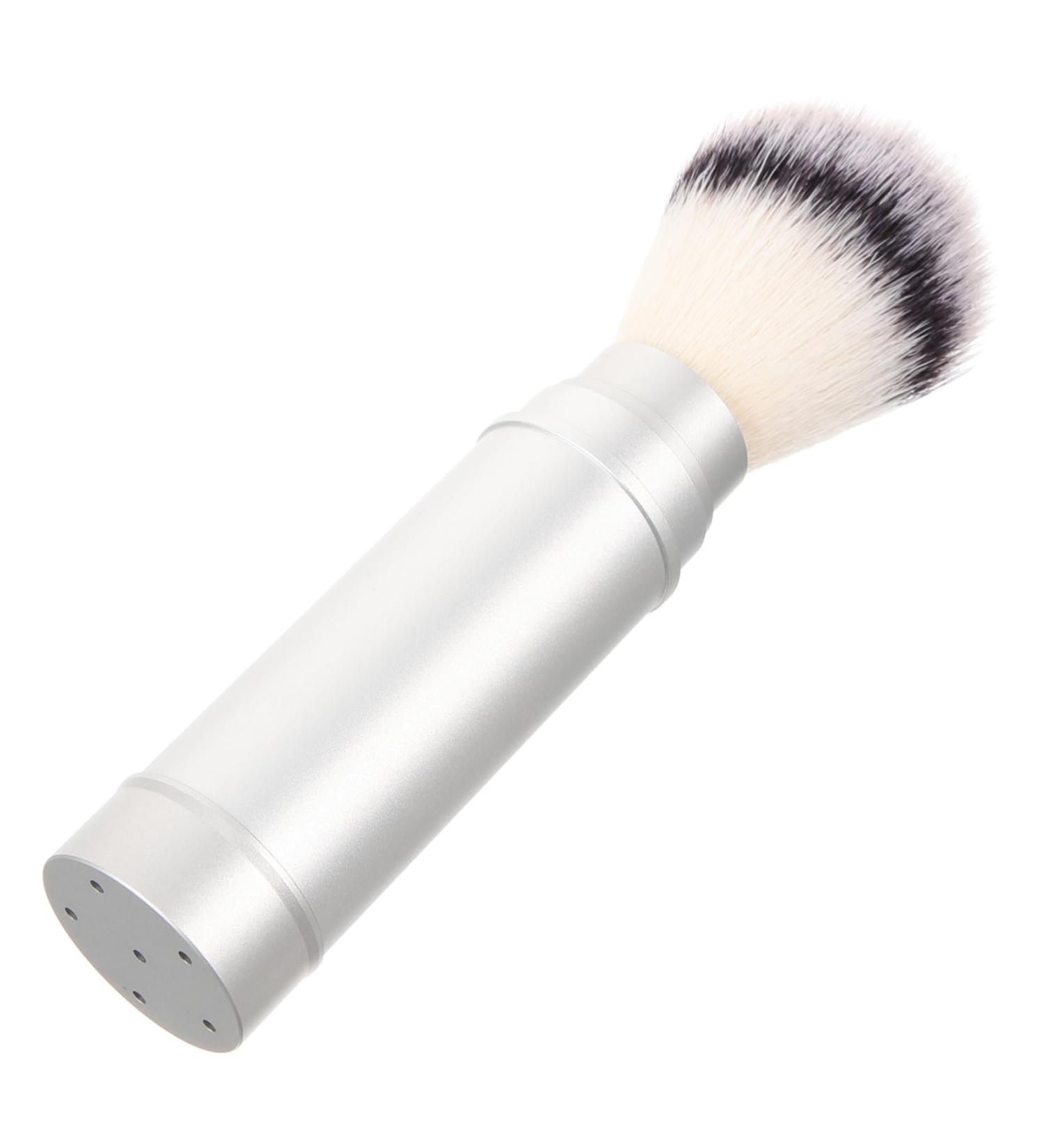 Premium Hemoton Mens Shaving Brush - Soft Fur Beard & Mustache Brush for Men Travel-Friendly Metal Design Ideal for Perfect Shaves - Buy Online on GoSupps.com