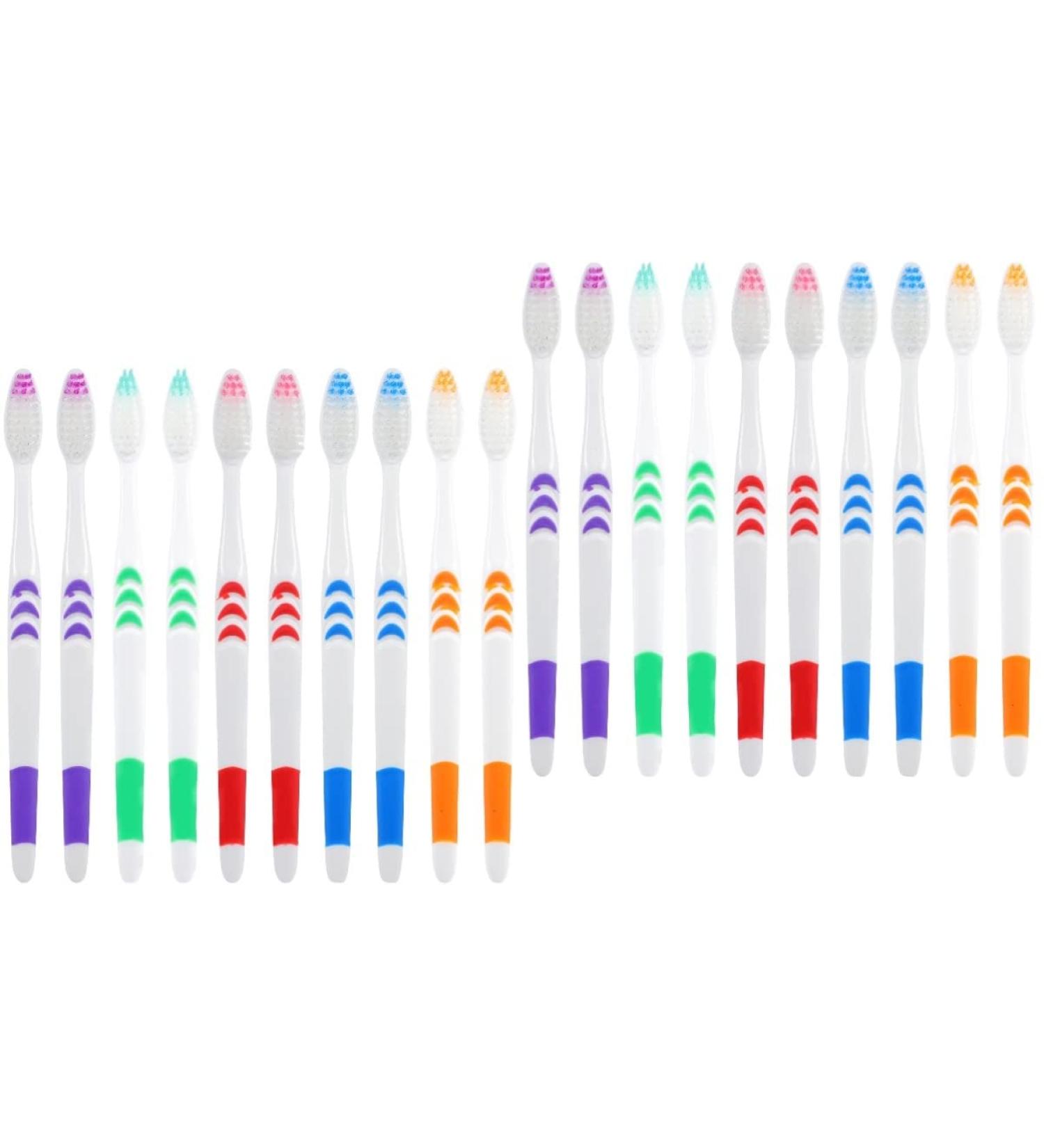 Buy Healvian 60 STK Vegan Disposable Travel Toothbrush - Soft Bristles Eco-Friendly & Ideal for Families - International Shipping - Buy Online on GoSupps.com