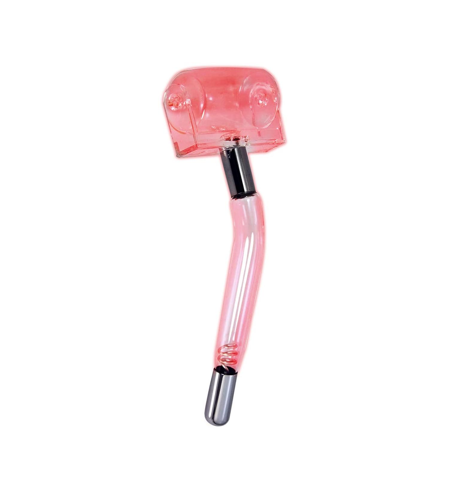 Electrode rod Glass tube Handheld spare parts for high -frequency instrument Elitzia ETHB01 (orange scooter) orange/evening red in a zigzag pattern (Sunset Chevron)