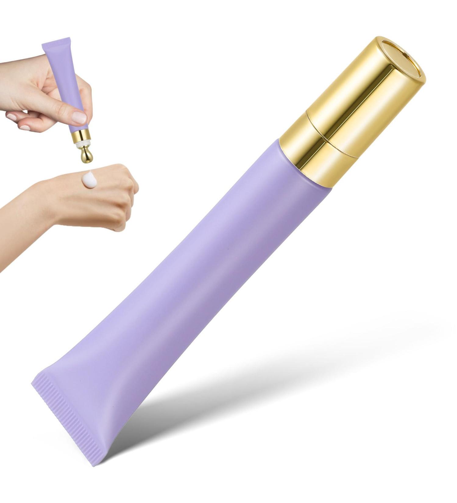 Tubes Cosm tiques Vides de 20 Ml pour Huiles Essentielles Flacon Roll-On Embout Massage en Alliage de Zinc Adapt s pour Cr me Yeux et Soins Visage - Buy Online on GoSupps.com