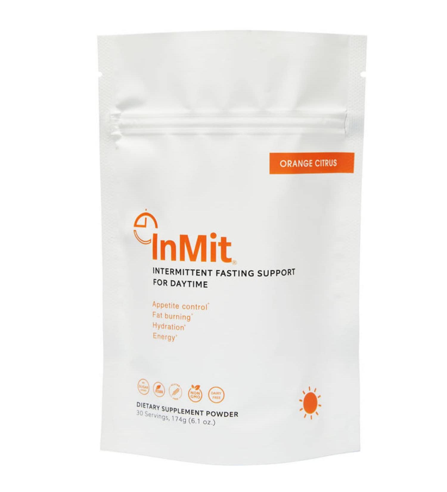 Daytime Intermittent Fasting Support Drink | Nourishing Blend with 9 Essential Ingredients & Electrolytes | Vegan, Gluten-Free, Non-GMO | Orange Citrus Flavor - Buy Online on GoSupps.com