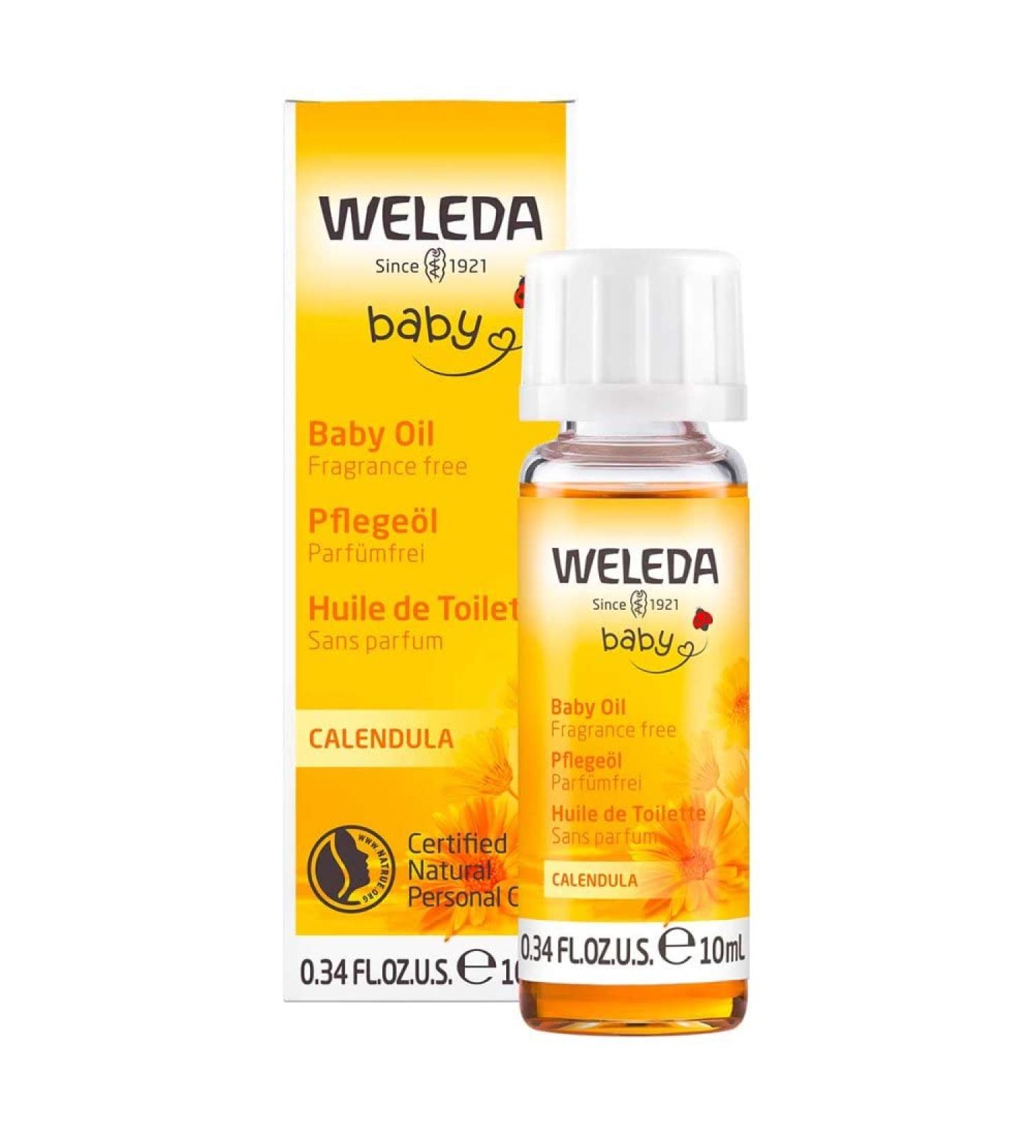 Buy WELEDA Calendula Care Oil - Perfume-Free 10ml | Natural Skin Care for Sensitive Skin | International Shipping Available - Buy Online on GoSupps.com