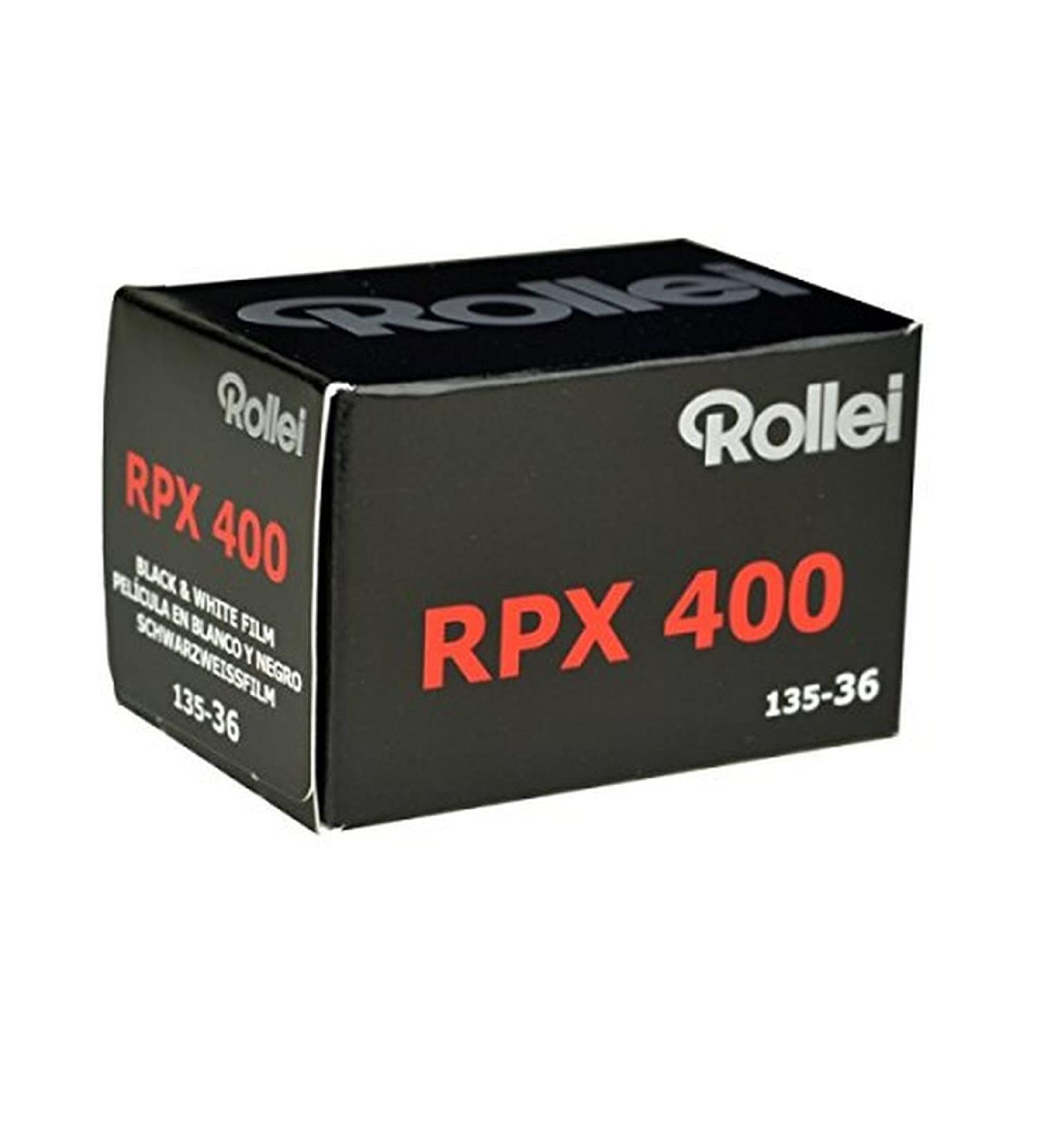 Rollei RPX 400 ISO Black & White Film, 35mm, 36 Exposure 35mm 400 ISO