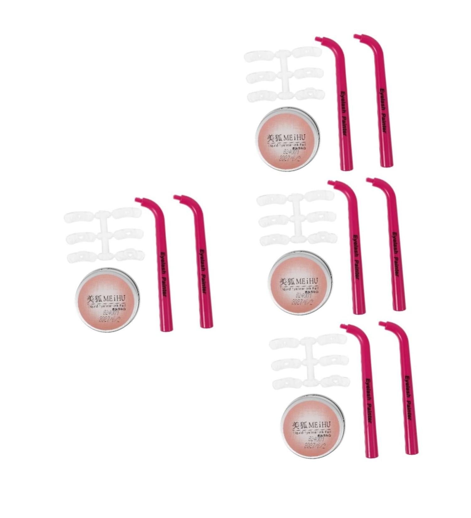 FRCOLOR 4 Sets Eye Makeup Aid Lash Stamp for Bottom Eyelashes Lash Stamp for Lower Lashes Eyelash Stencils Eyeliner Stencils Eyelashes Prints Stamp Eyelash Stamp for Beginner Diphenylene - Buy Online on GoSupps.com