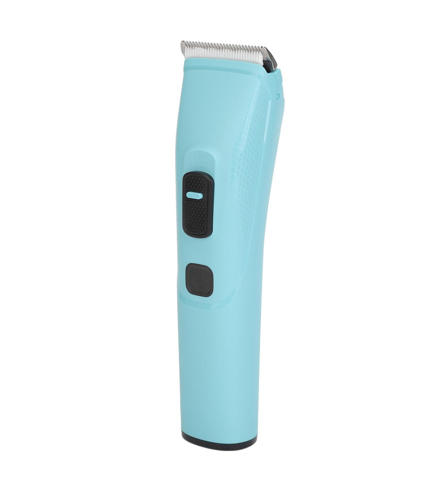 Sonew 2 Color Optional Hair Clipper Rechargeable Hair Grooming Trimmer with 2 Guide Combs for Man and Woman Beard and Leg Hair Removal Cordless Hair Trimmer for Home Hair Salon Cyan - Buy Online on GoSupps.com
