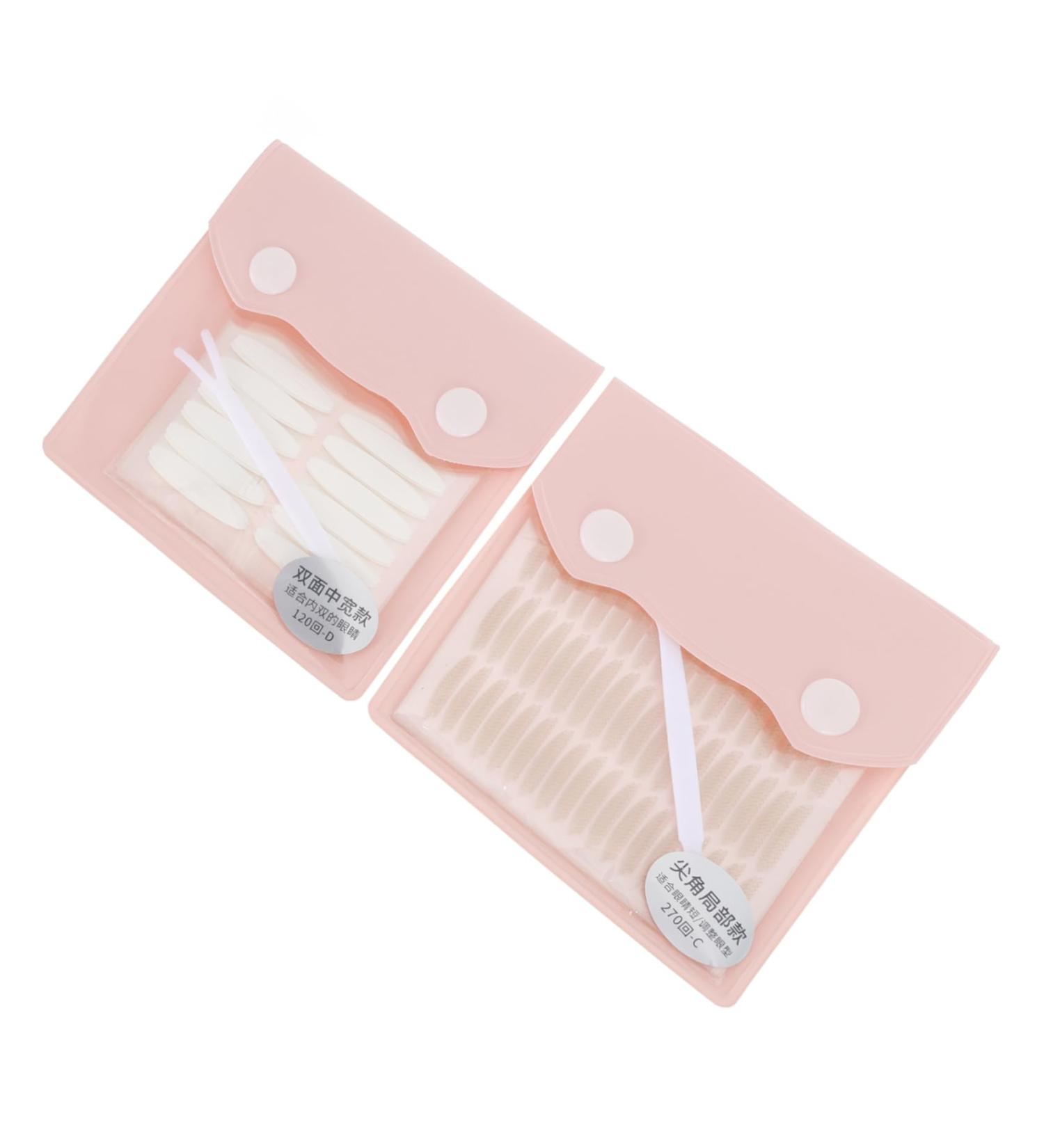 POPETPOP 2 Lace Double Eyelid Sticker Single Sided Eyelid Tape Comfortable Eyelid Tapes Breathable Tool 8x6.5cm As Shown 1 - Buy Online on GoSupps.com
