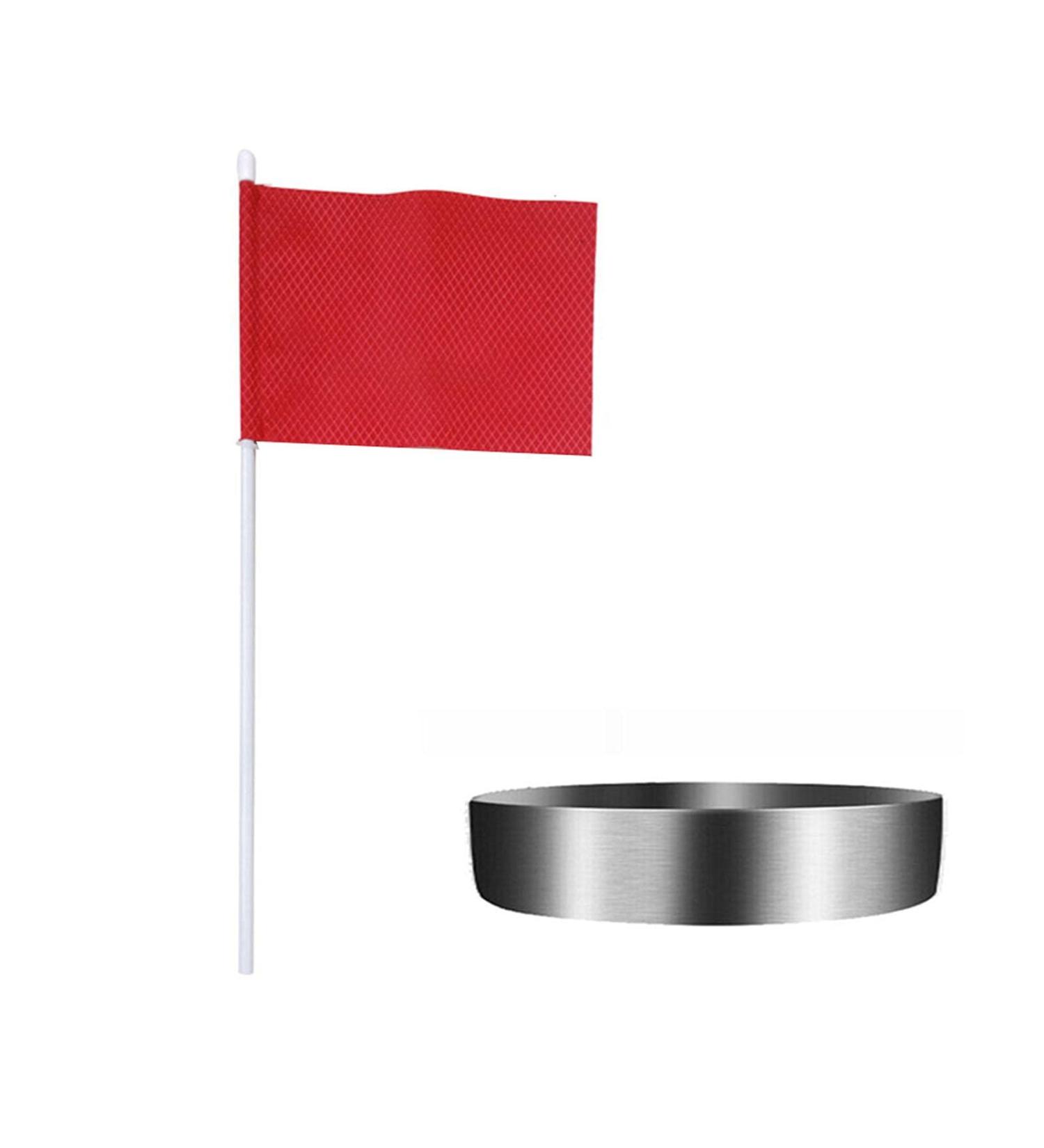 EKDJKK Mini Golf Flagstick with Stainless Steel Cup - Yard Training Accessory for Putting Green (1.3cm) - Buy Online on GoSupps.com