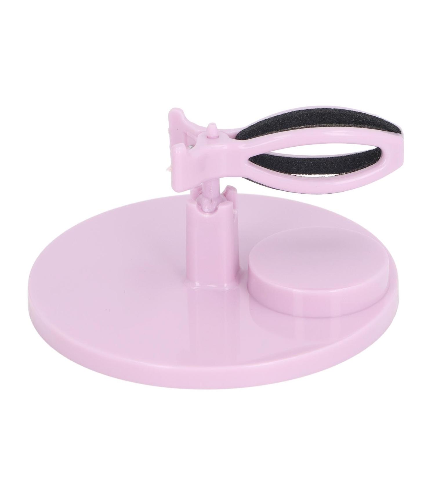 Adjustable Nail Polish Bottle Holder Tilt Design Anti Spill for Handwork Prevent Tipping Over Plastic Material Nail Assistant for Manicure and Pedicure - Buy Online on GoSupps.com