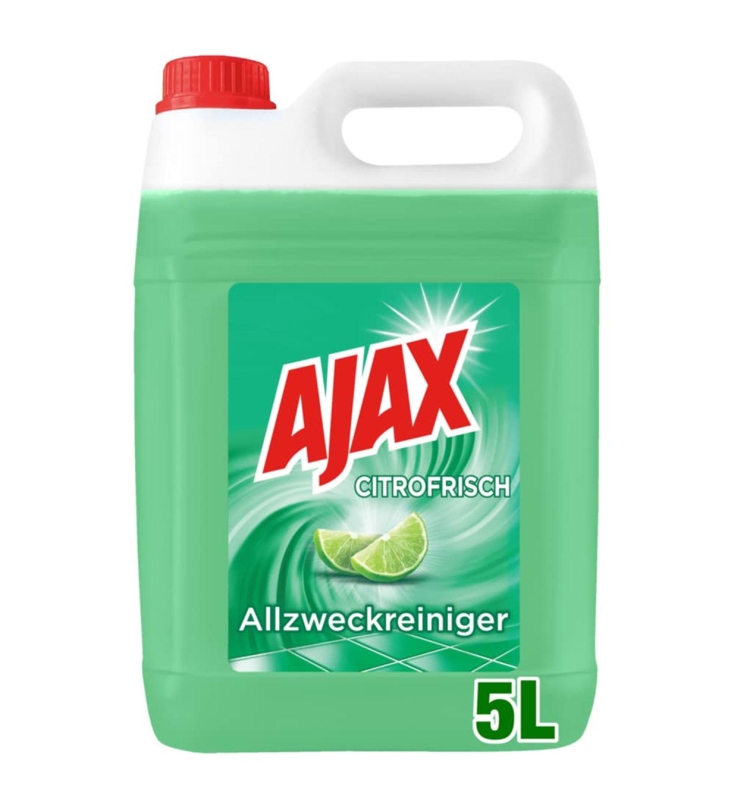 Ajax All-Purpose Cleaner Citrofischen 5L - Freshness & Cleanliness for Home Office & Business - International Shipping - Buy Online on GoSupps.com