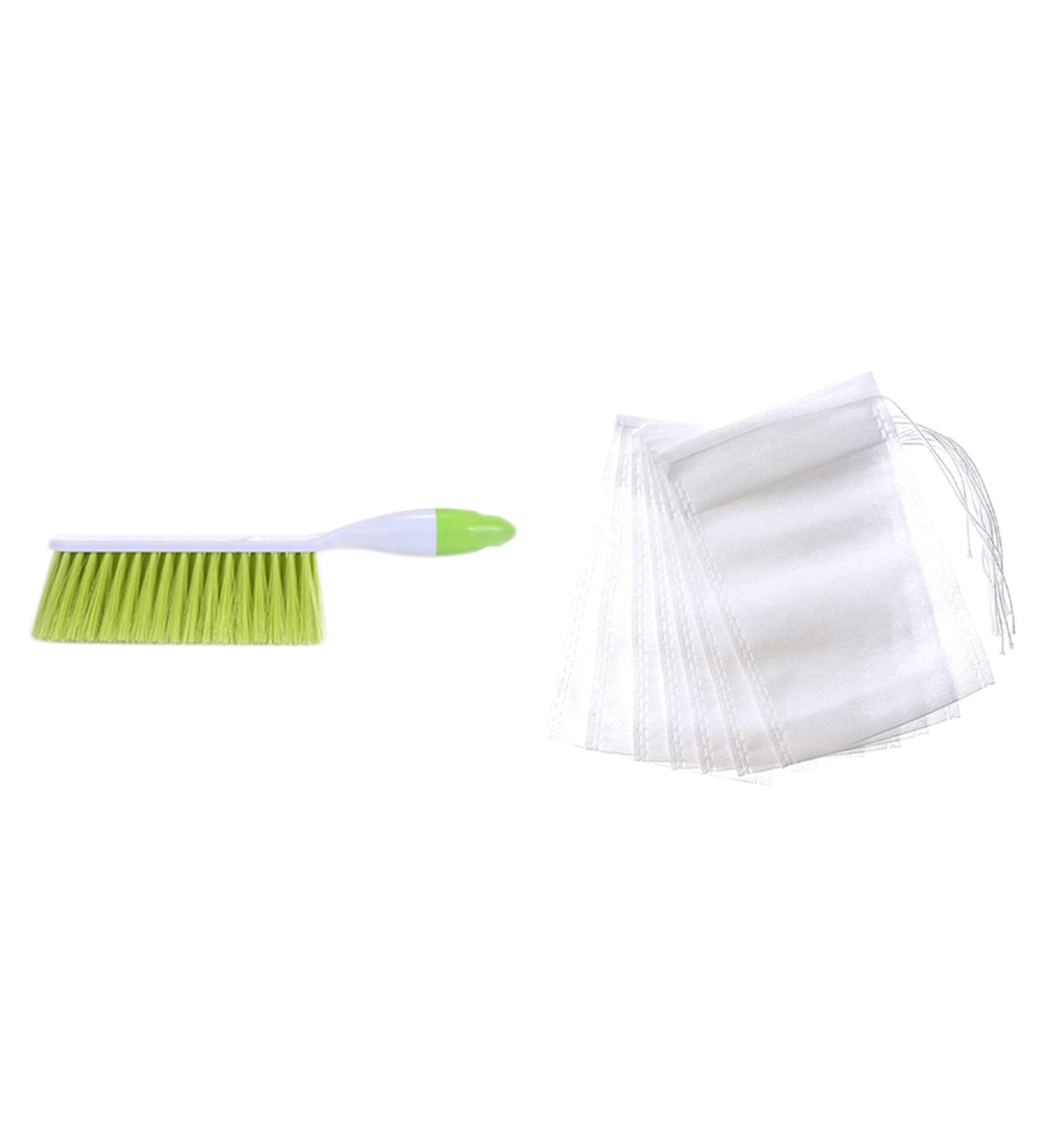 1 Pcs Bed Sheets Debris Cleaning Brush & 500 Pcs Teabags String Heat Seal Paper Herb Loose Tea Bag - Buy Online on GoSupps.com