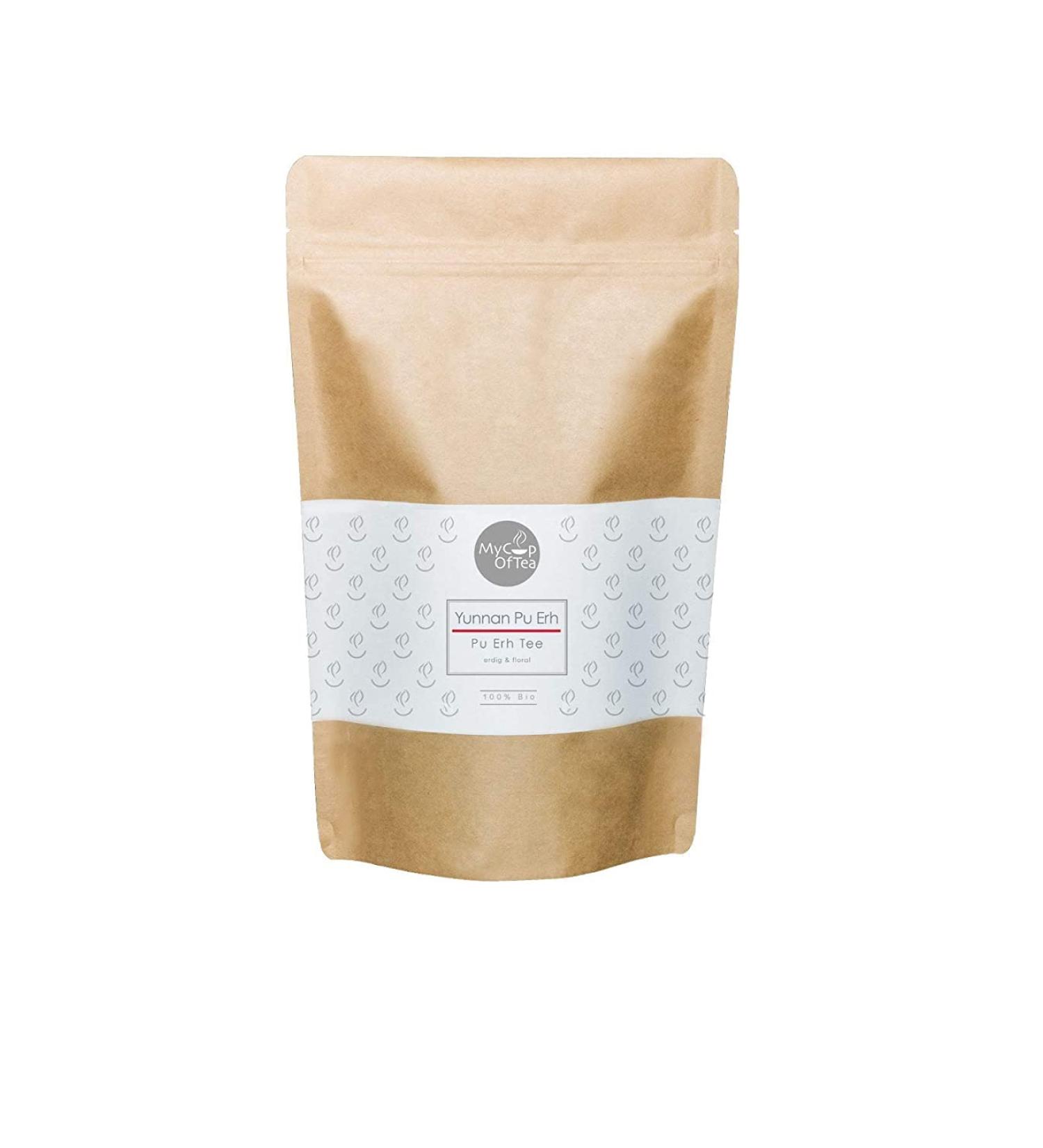 Yunnan PU Erh Organic Tea 1kg - Premium Red Tea from China Ecologically Cultivated For Connoisseurs | Mycupofea - Buy Online on GoSupps.com