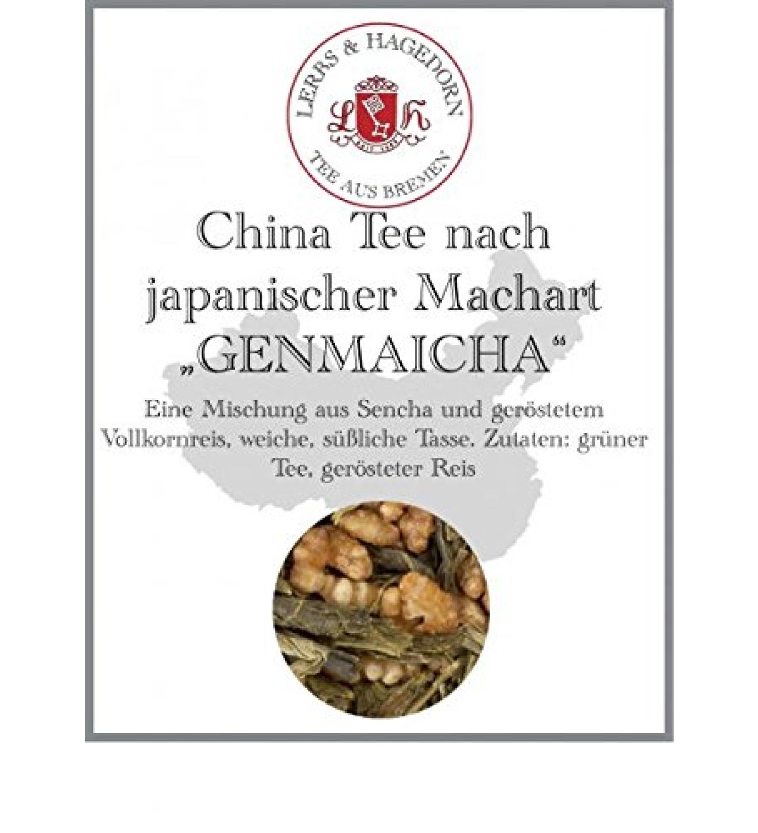  Lerbs & Hagedorn Chinese tea according to the Japanese type "Genmaicha" 2 kg - Buy Online on GoSupps.com