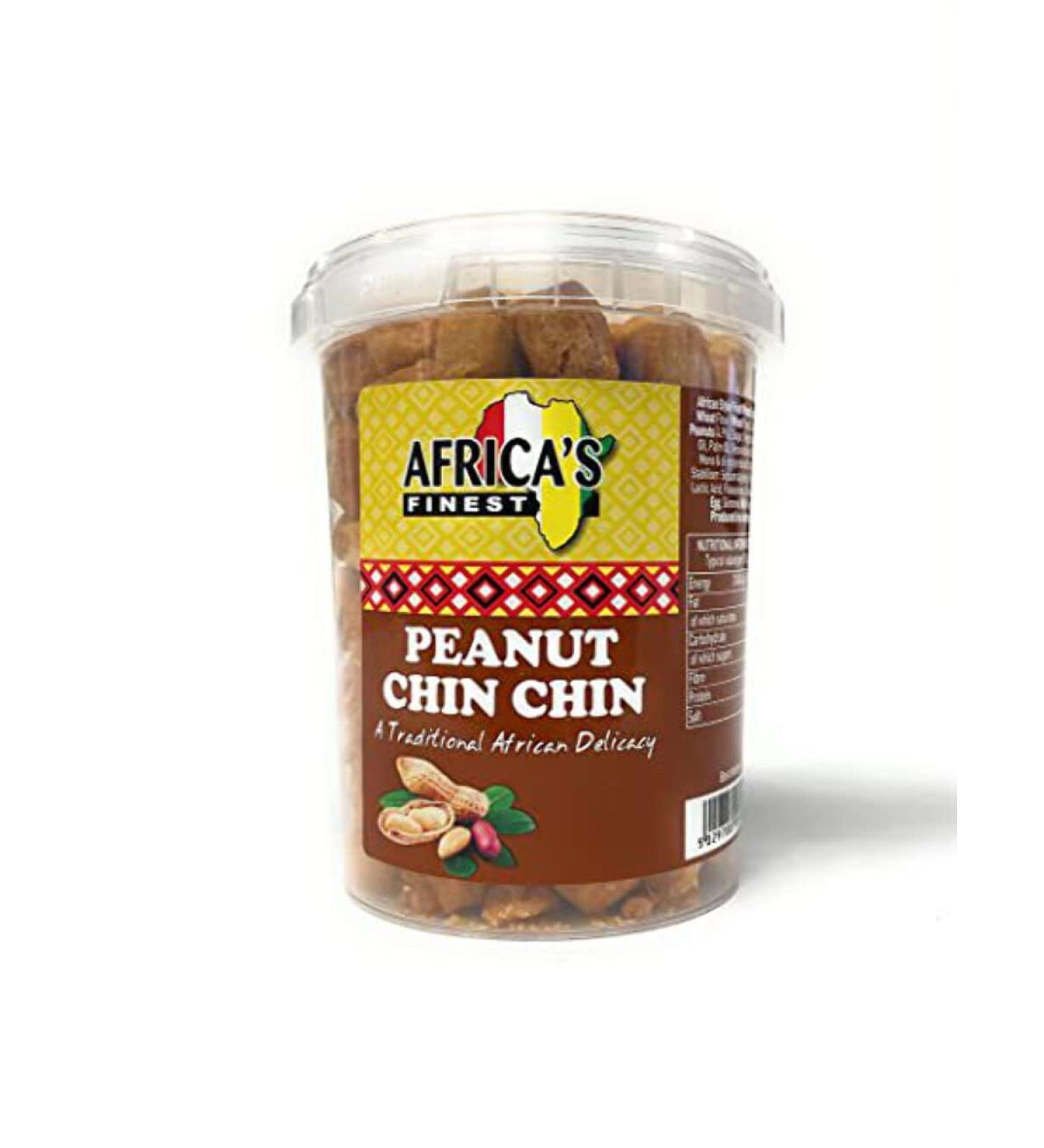 Africas Finest Chin Chin Peanut 250g-Fd
