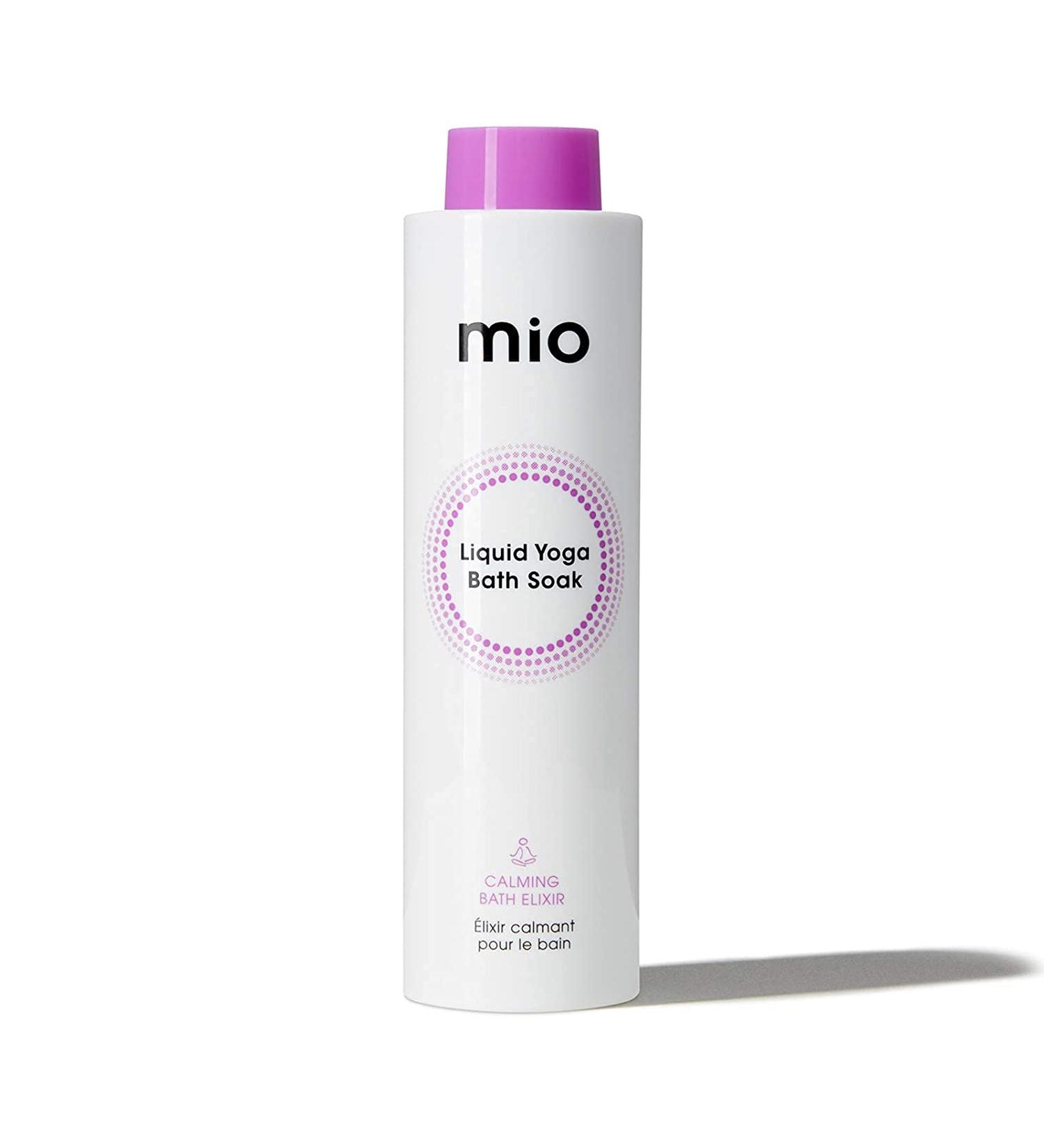 Mio Liquid Yoga Bath Soak Clear Lavender 6.7 Fl Oz - Relax and Unwind with this Calming Lavender Bath Soak - Buy Online on GoSupps.com