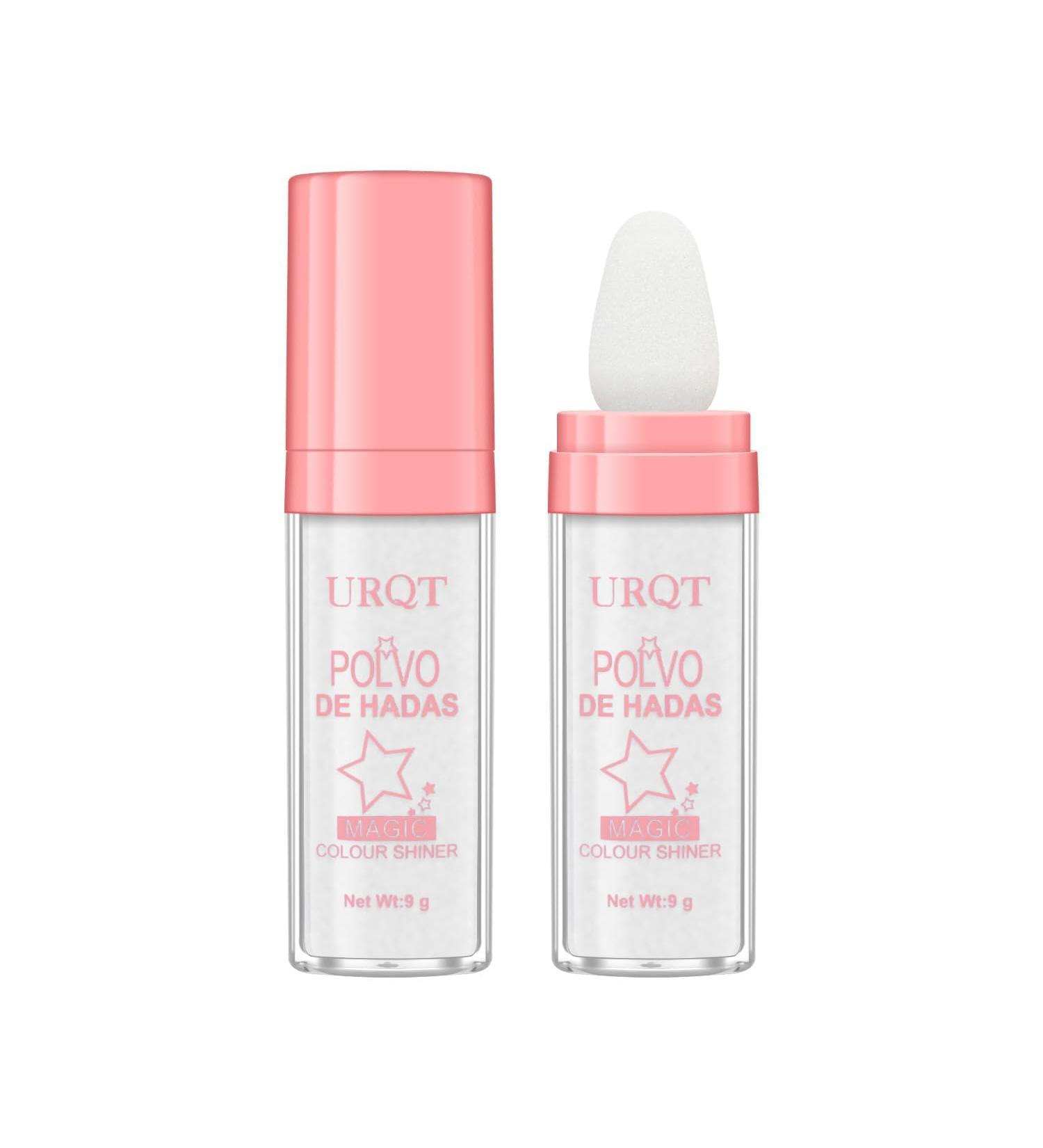 Polvo de Hadas Fairy Highlighter - Waterproof Shimmering Face & Body Glitter - Festival Makeup (01 White Moonbeam 1g) - Buy Online on GoSupps.com
