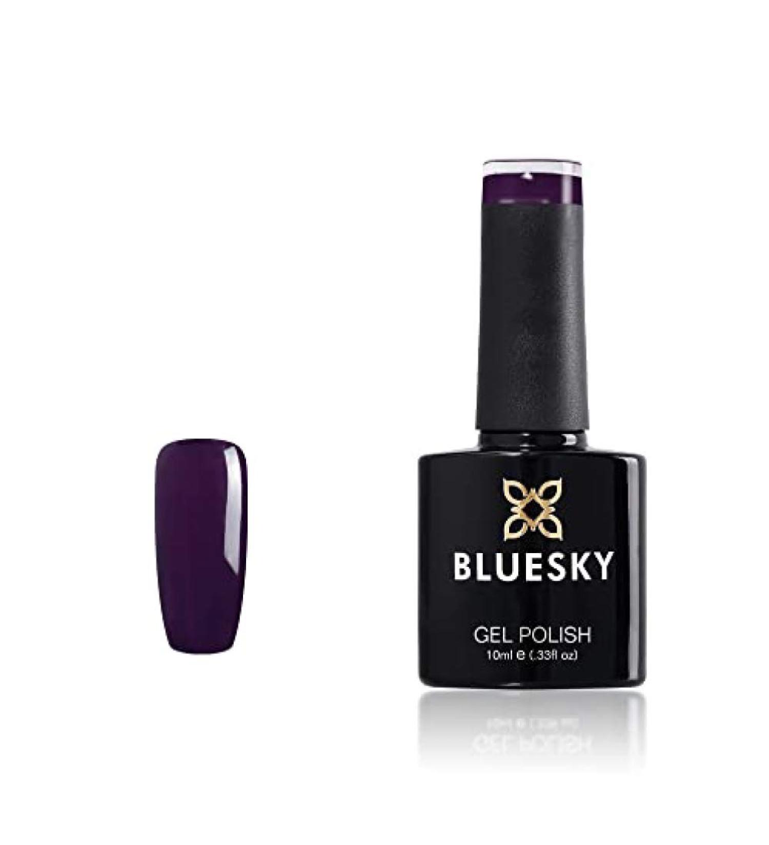 Bluesky Gel Nail Polish Oblivion A067 Dark Purple Long Lasting Chip Resistant 10 ml (Requires Drying Under UV LED Lamp) Oblivion 10 ml (Pack of 1) - Buy Online on GoSupps.com