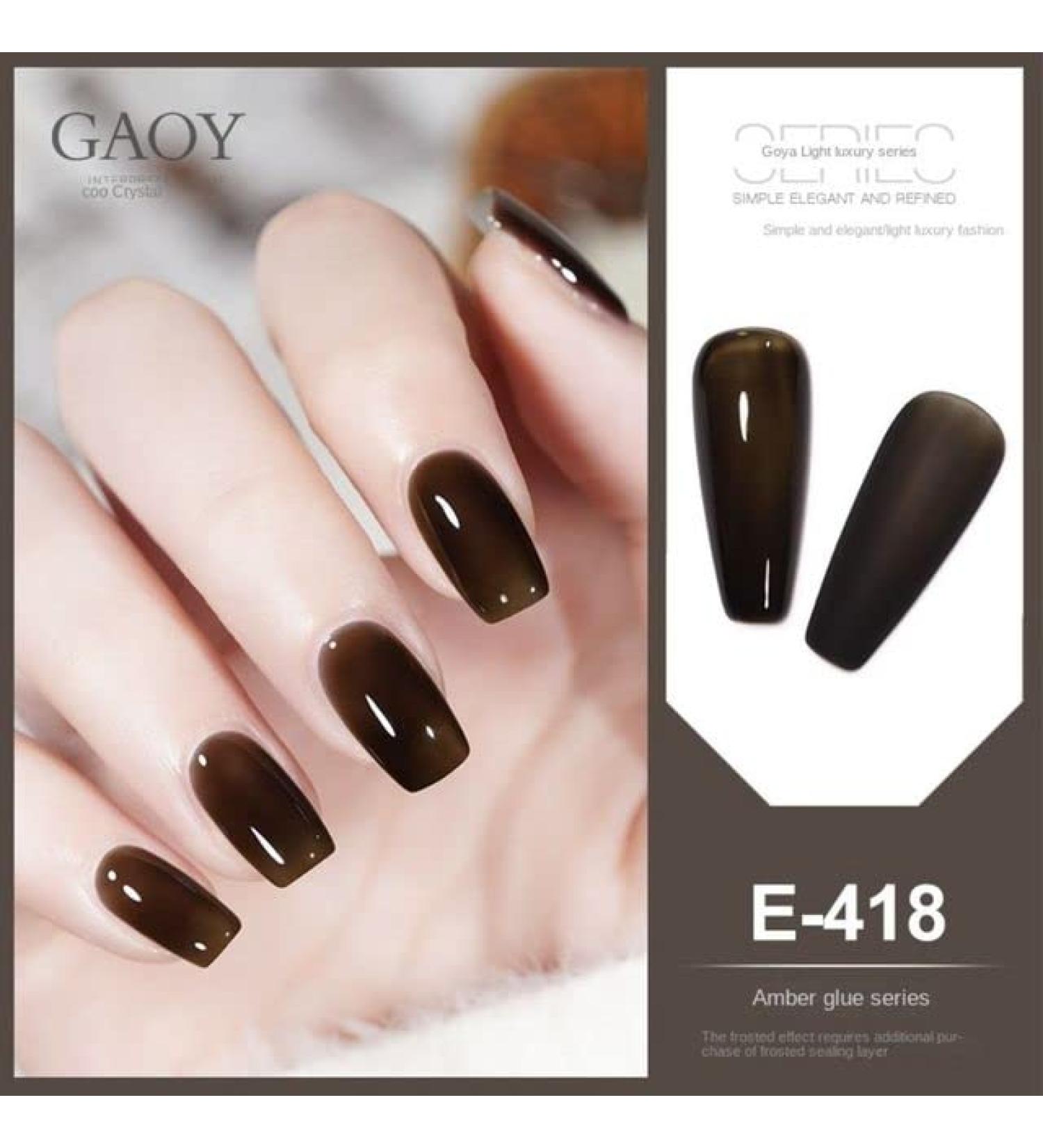 7.3ml UV Soak Off Gel Manicure Tool Varnishes Gel Nail Polish Transparent Jelly Tortoiseshell Glass Semi Permanent - (Color: 4) - Buy Online on GoSupps.com