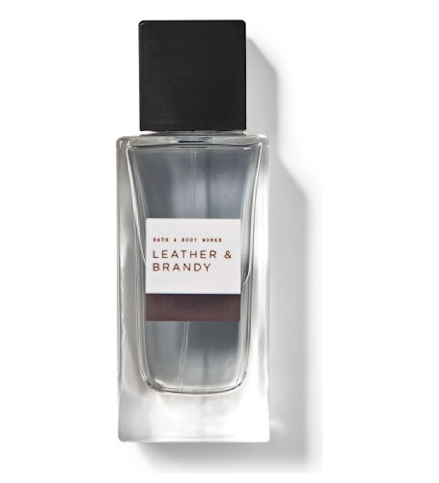 Bath and Body Works Leather & Brandy Men's Fragrance 3.4 Ounces Cologne Spray (Leather & Brandy) Leather & Brandy 3.4 Ounce (Pack of 1)