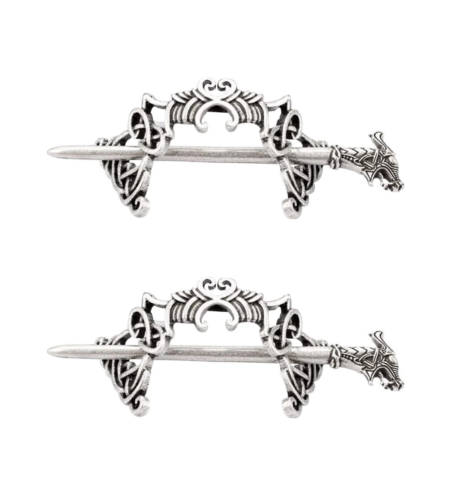 OSALADI 2 Sets Hair Clips Metal Hair Accessories for Thick Hair Barrettes for Thick Hair Hair Pins for Women Metal Hair Clip Women's Hair Clips Women Hairpin Miss Vintage - Buy Online on GoSupps.com