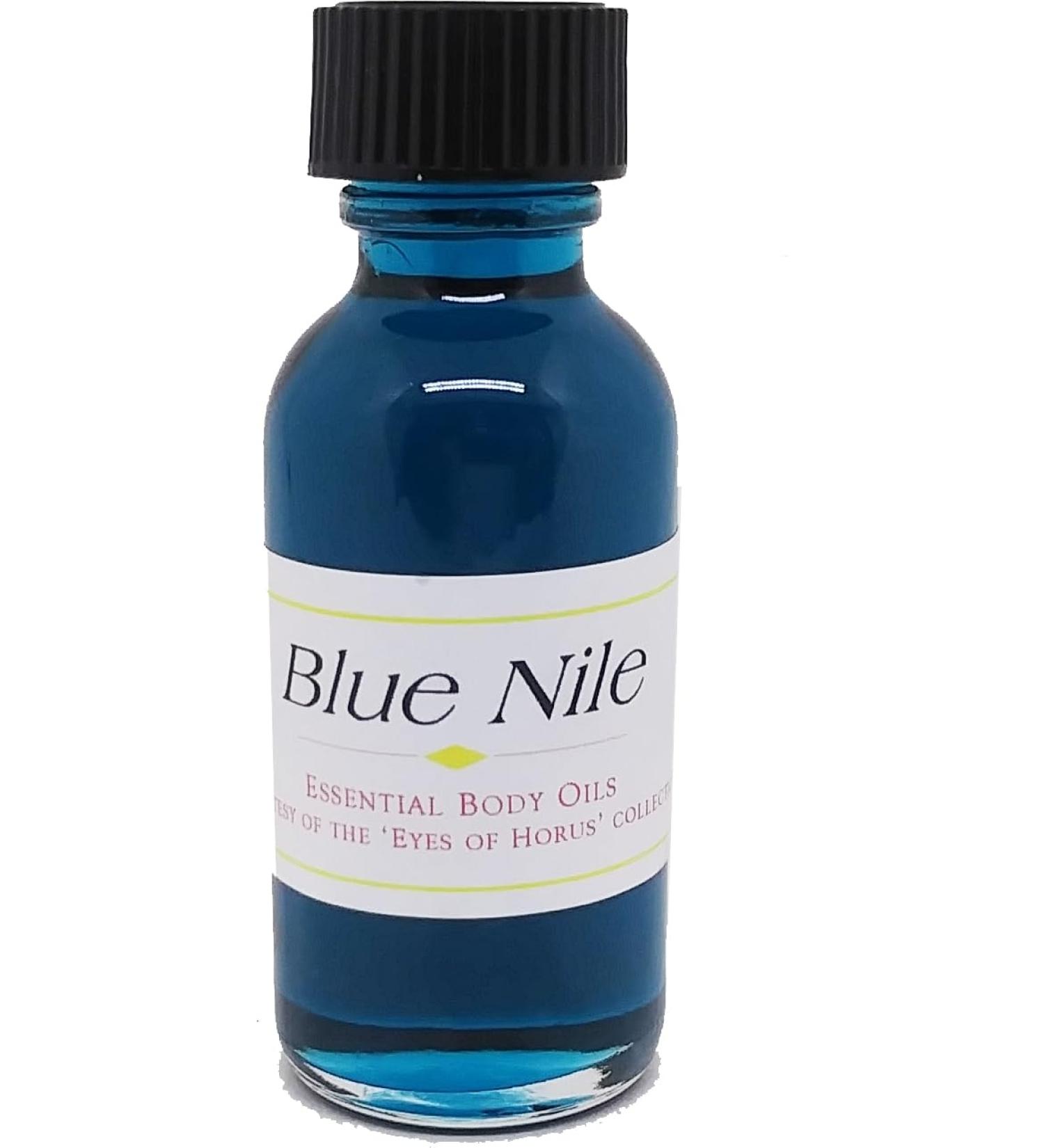 Blue Nile Scented Body Oil Fragrance Regular Cap - Blue - 1 oz. - ID#22564 1 Fl Oz (Pack of 1)