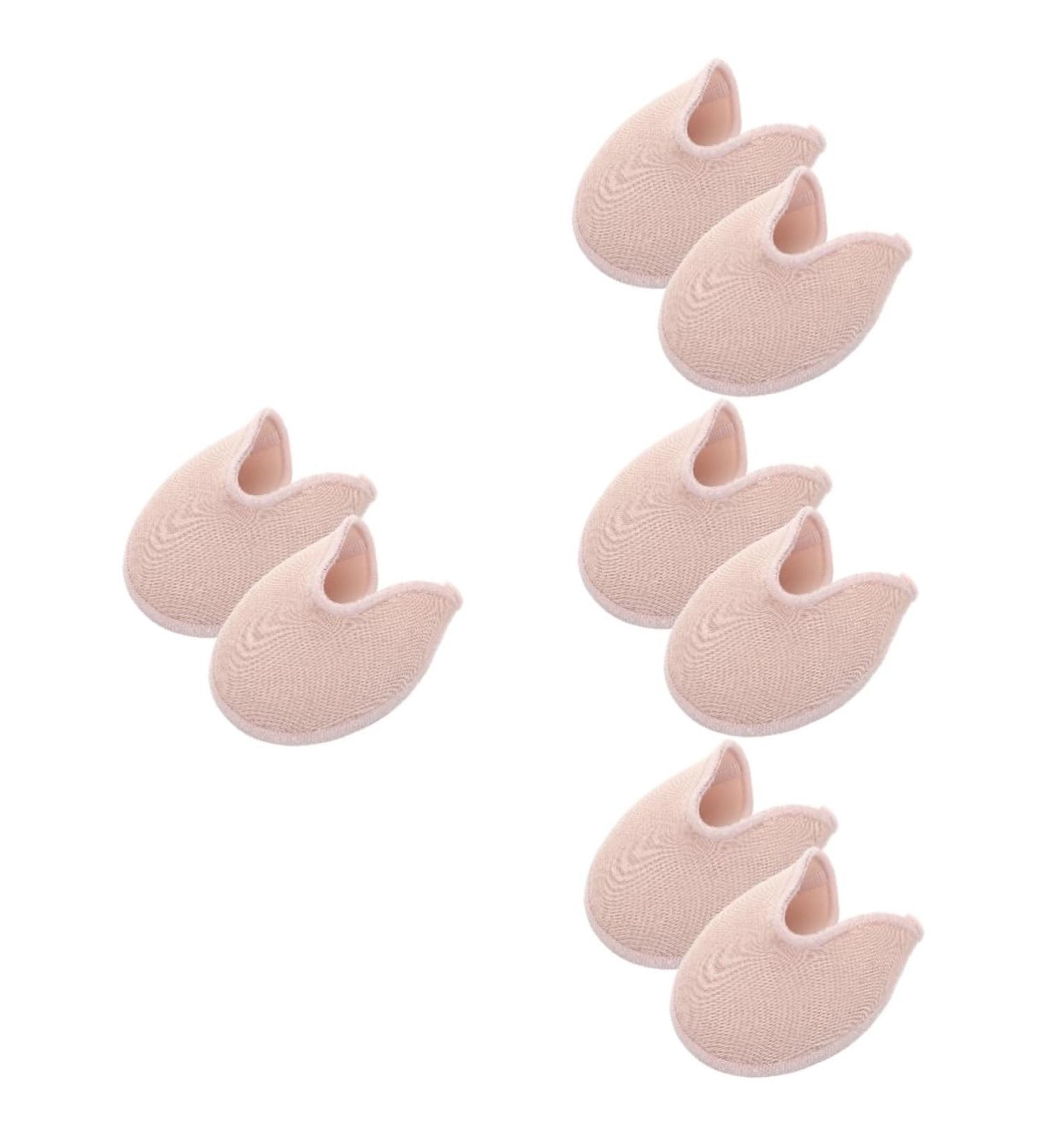 Toddmomy Ballet Pointe Foot Protector Set - 4 Pairs Knitted Fabric Shoes for Miss Damping & Comfort | International Shipping Available - Buy Online on GoSupps.com