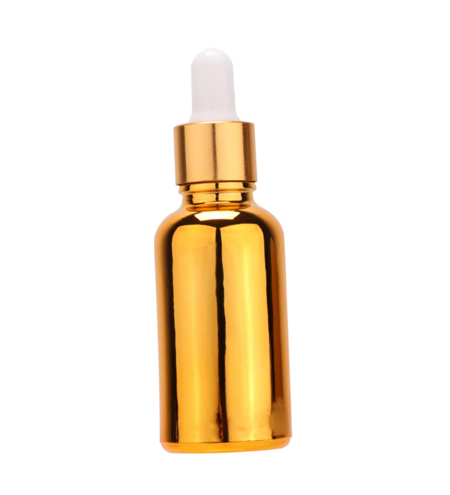 HAPINARY 1pc Essential Oil Dropper Bottle Refillable Bottle Refillable Drop with Dropper Medical Dropper Bottle Cologne Dropper Bottle Essential Oil Perfume Essential Oil Drop Bottle 10x3.3cm Golden - Buy Online on GoSupps.com