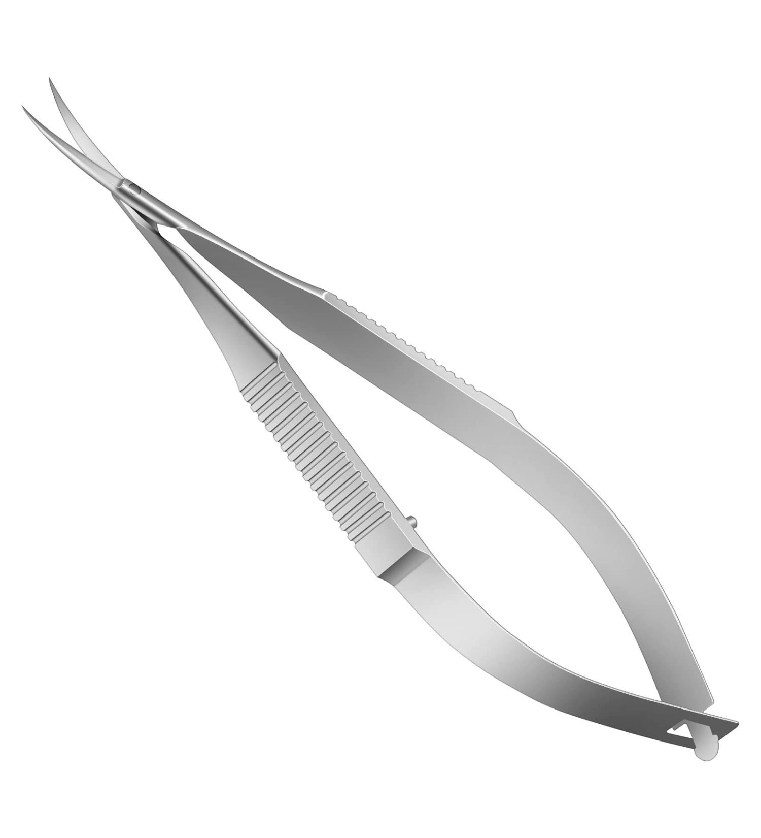 CGEB Cuticle Scissors for Women - Stainless Steel Curved Manicure Scissors for Nail, Dry Skin, Eyebrow & Eyelash Care - Buy Online on GoSupps.com