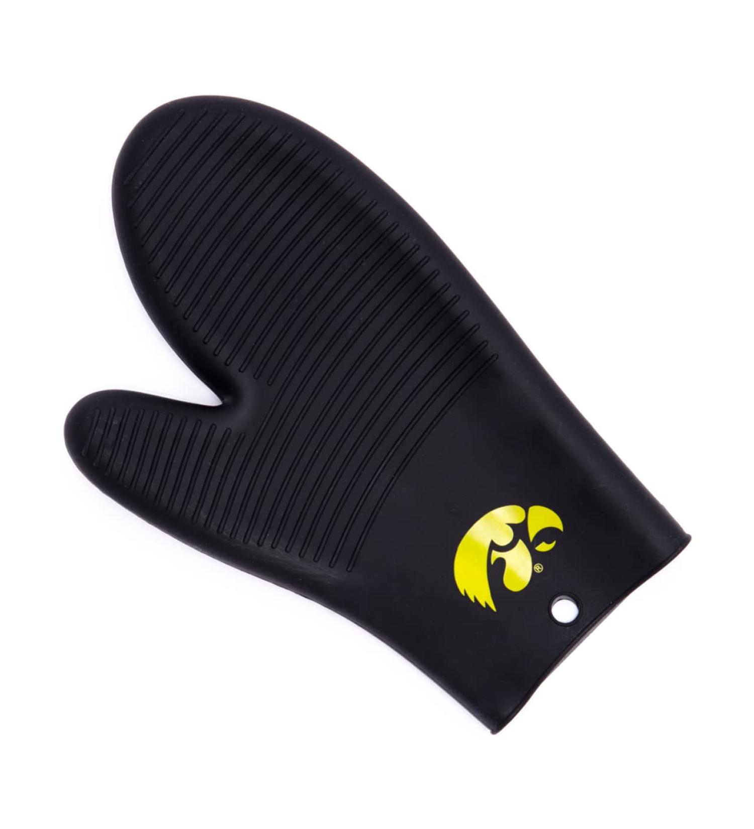 MasterPieces NCAA Iowa Hawkeyes Black Oven Mitt/Grilling Gloves - Buy Online on GoSupps.com