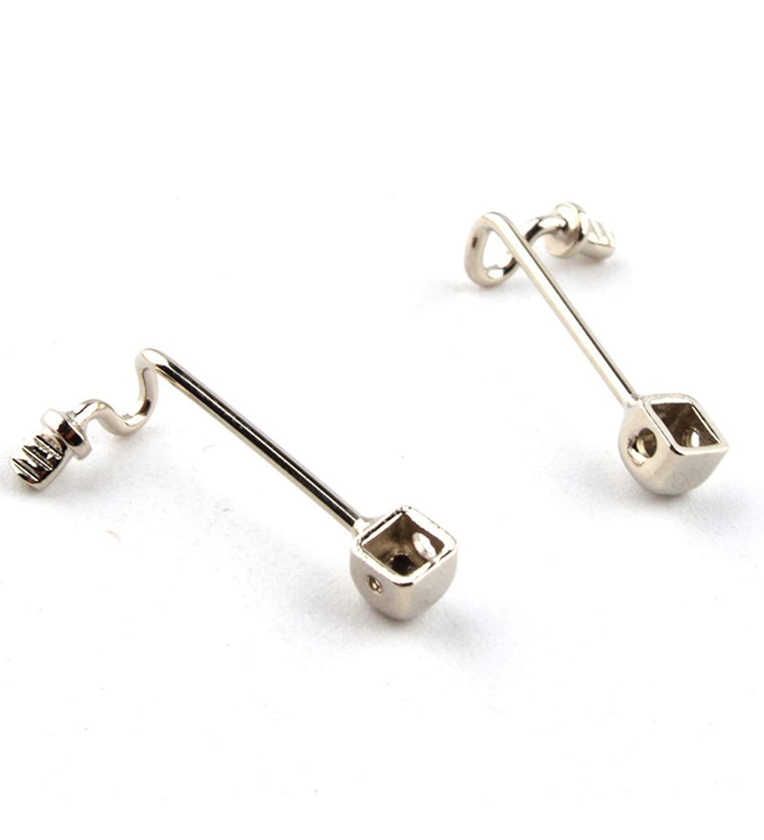 20 Pairs (40pcs) Stainless Steel Welded Eyeglass Nose Bridge - Premium Eyewear Accessories for International Shipping - Buy Online on GoSupps.com