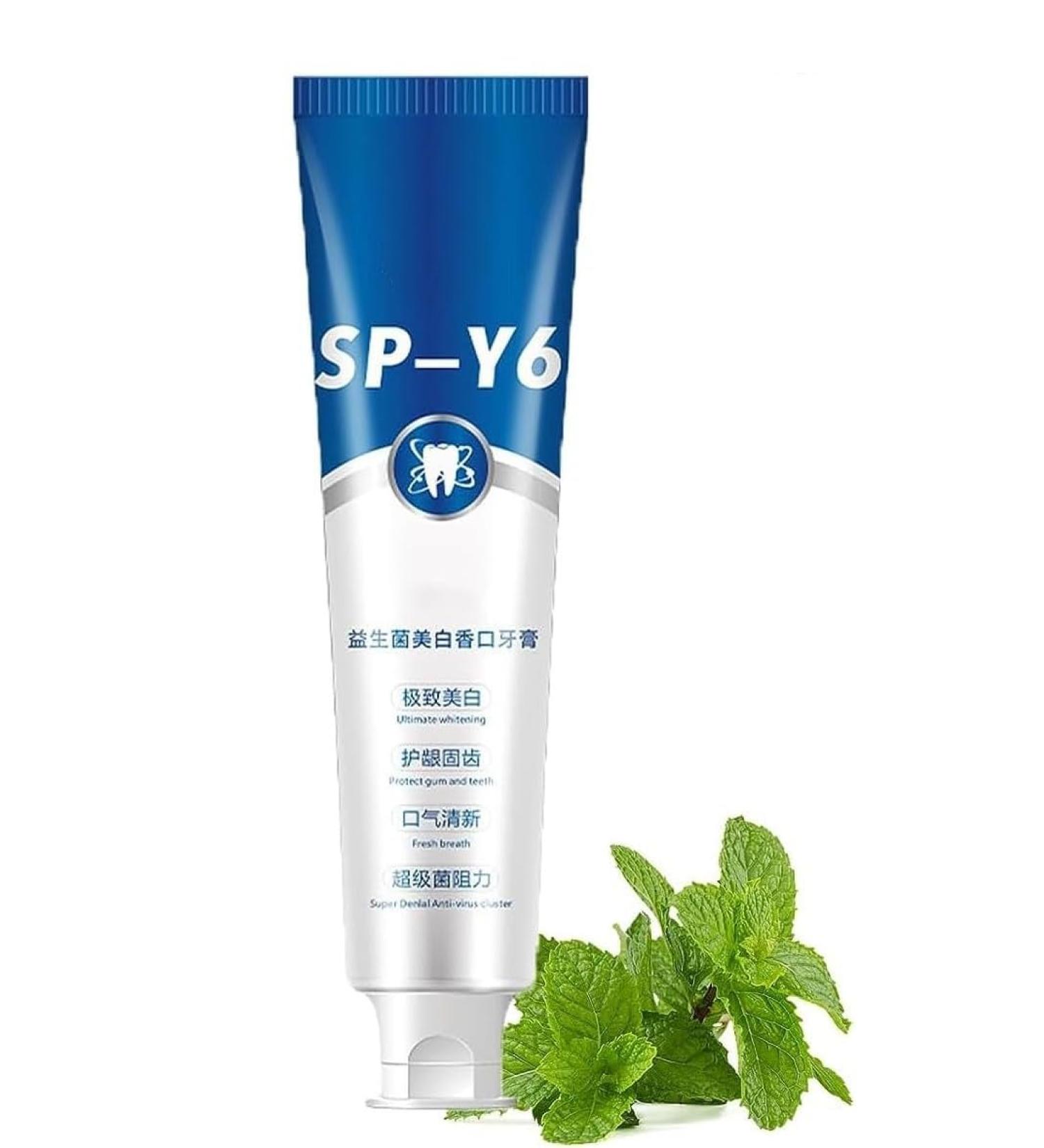 3 Days Whitening Japan Technology Whitening Aroma Toothpaste Sp-Y6 Probiotic Whitening Oral Paste Sp-Y6 Probiotic Whitening Toothpaste Natural Stain Removing Probiotic Toothpaste - Buy Online on GoSupps.com