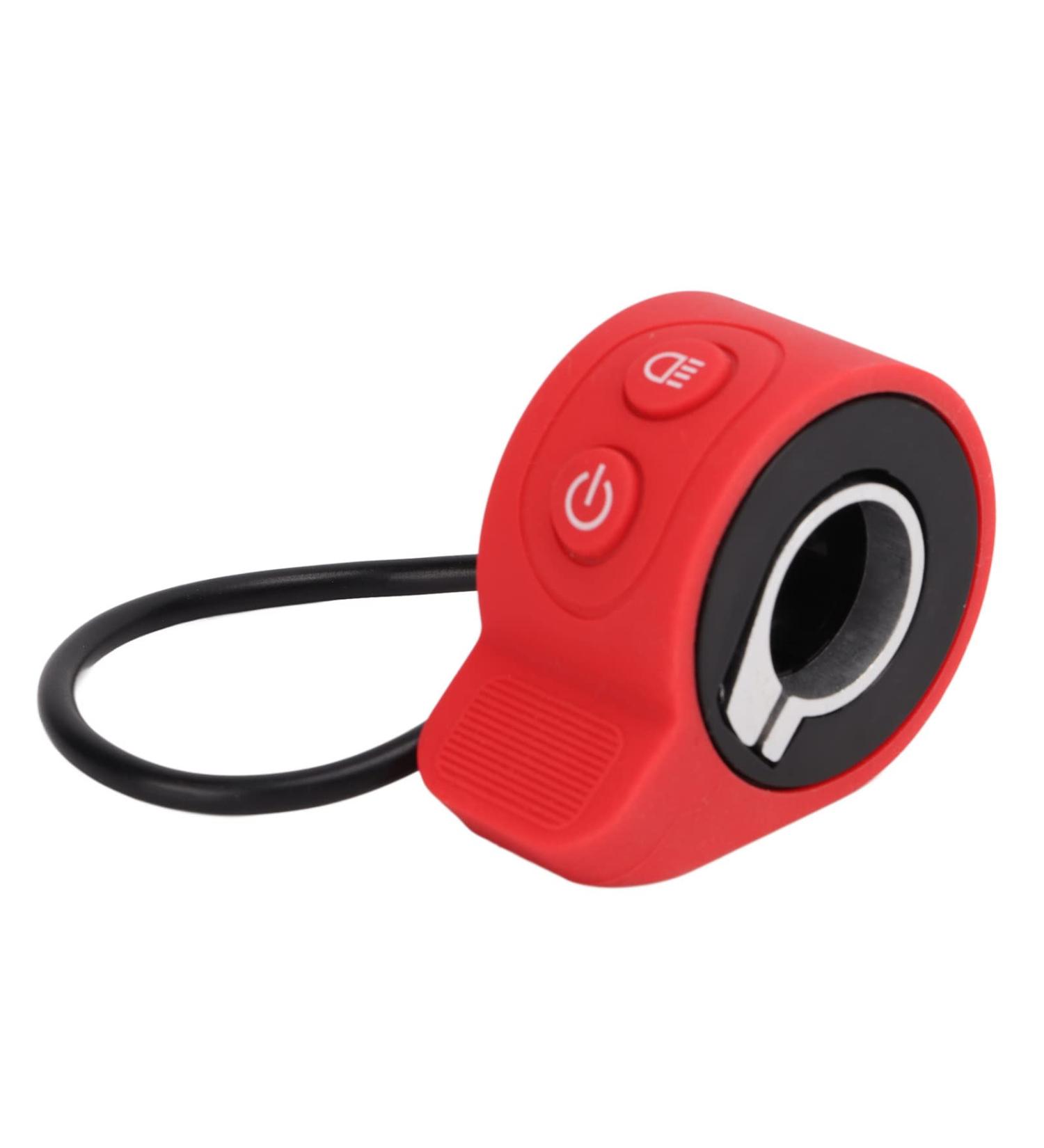 Dilwe Thumb Throttle for HX-X6/X7/X8 Scooter | Accelerator Pedal Speed Control 5V ABS + Silicone | Integrated Switch Electric Car Scooter - Buy Online on GoSupps.com