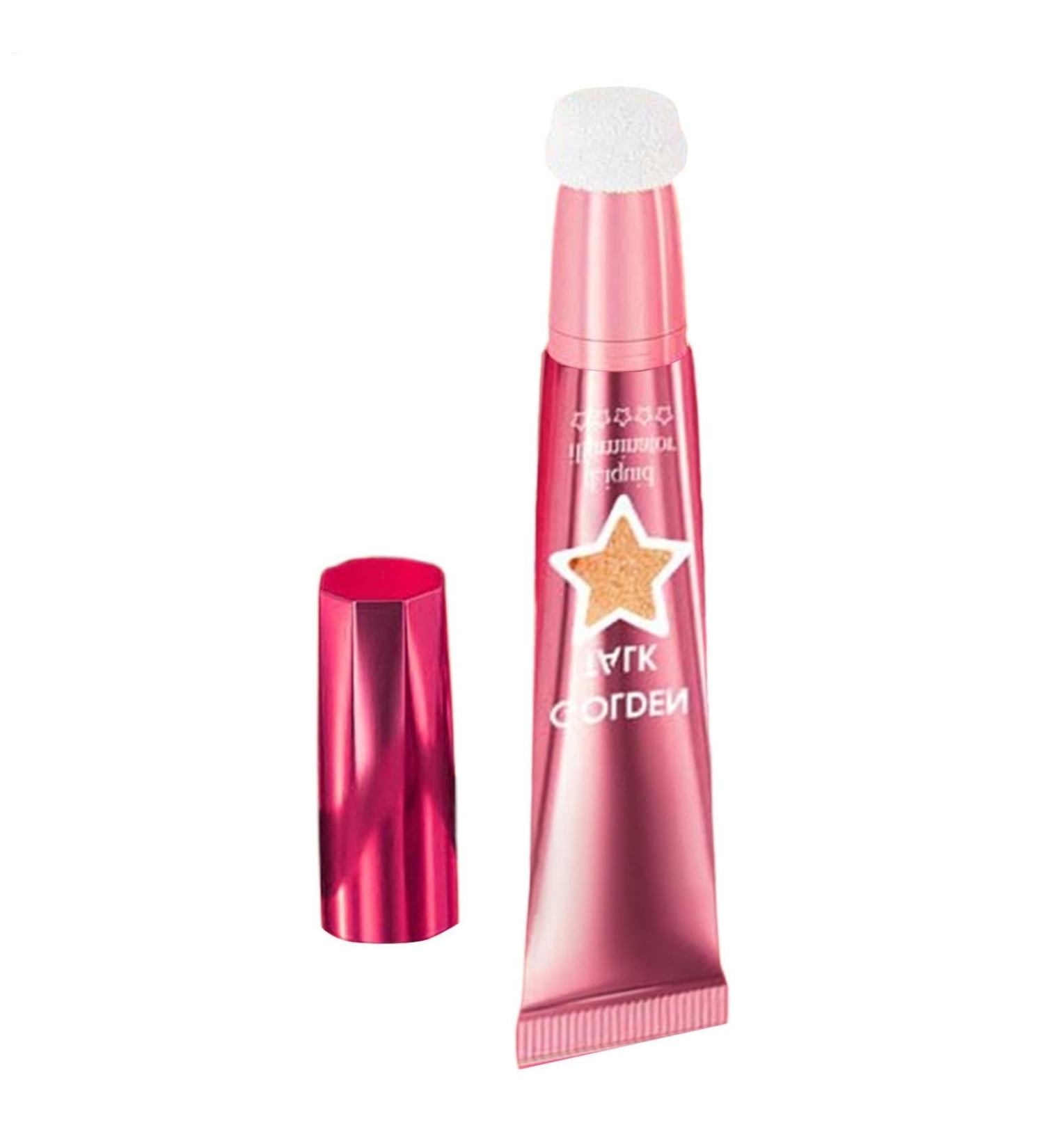 Sparkling Face Highlighter 18ml Liquid Illuminator Highlighter Lightweight Long Lasting Glossy Shiny Makeup Cream Liquid Highlighter Lightweight Smudge Resistant 01 1 Count Pack of 1 - Buy Online on GoSupps.com