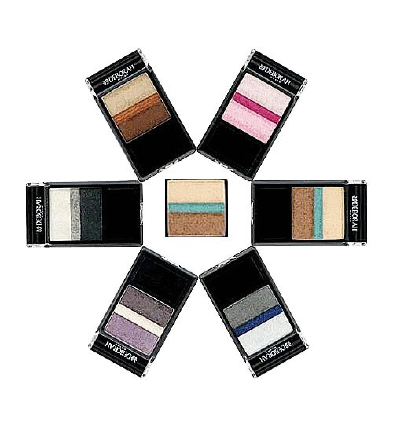DEBORAH D-Shadow High Definition Eyeshadow Shade 06 Mint & Chocolate