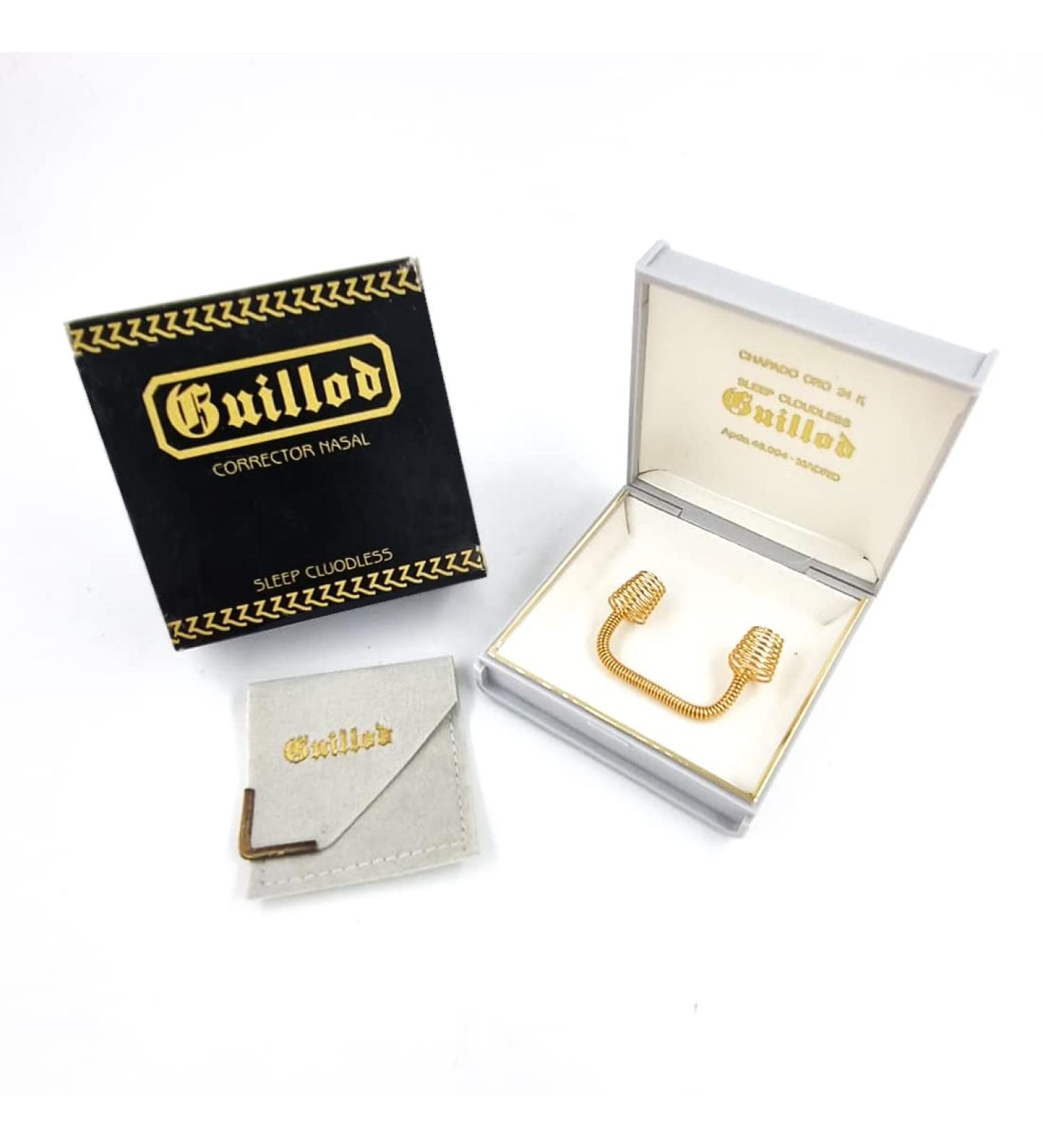 GUILLOD Nasal Corrector: Anti-Snoring Method, Bronze Thread 24k Gold Plated, Hypoallergenic for Fluid Breathing - Buy Online on GoSupps.com