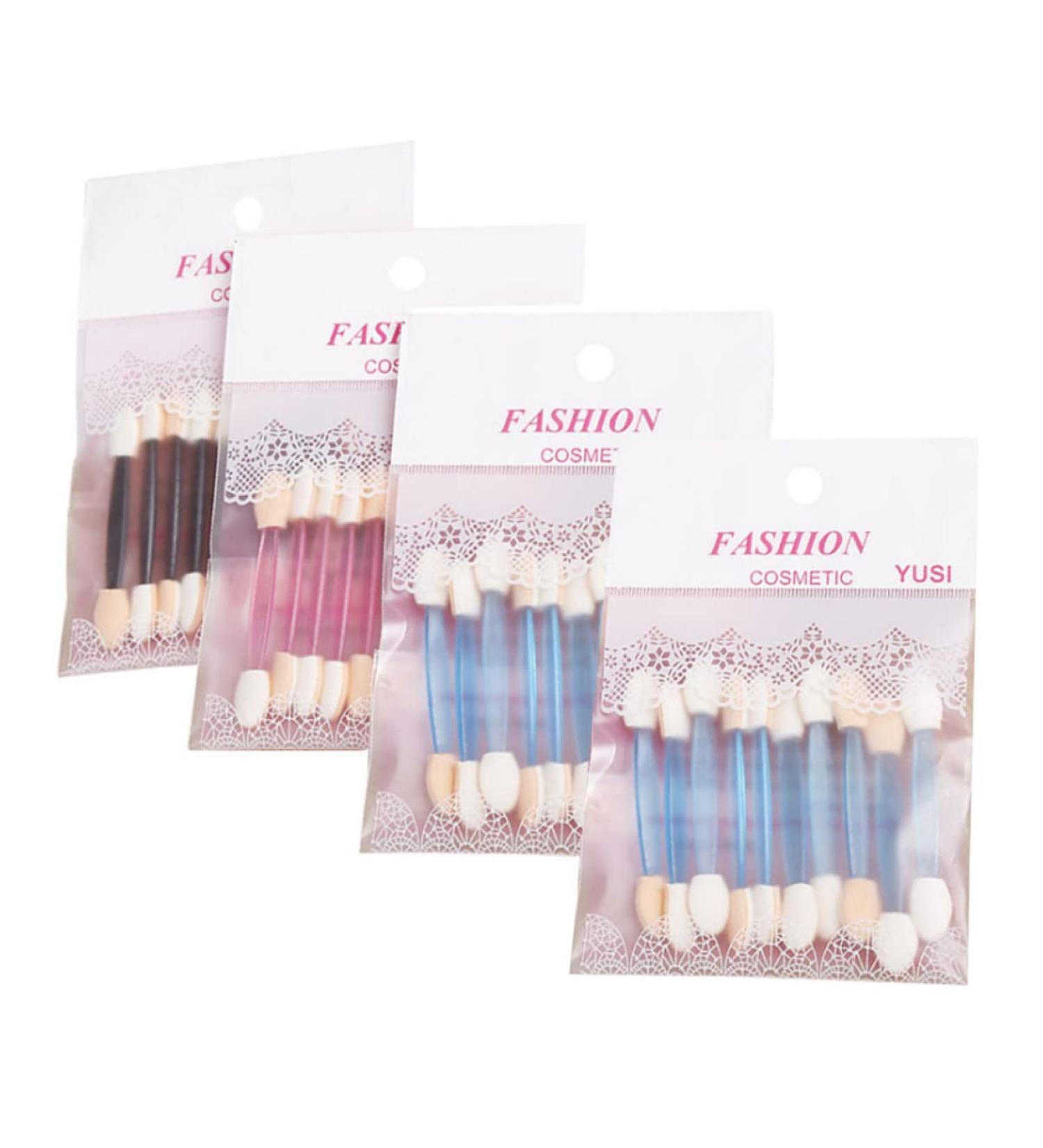 Hemoton 40pcs Sponge Stick Eye Brushes for Foundation Eye Makeup Brushes Sponges Makeup Cosmetic Plastic Abs - Buy Online on GoSupps.com