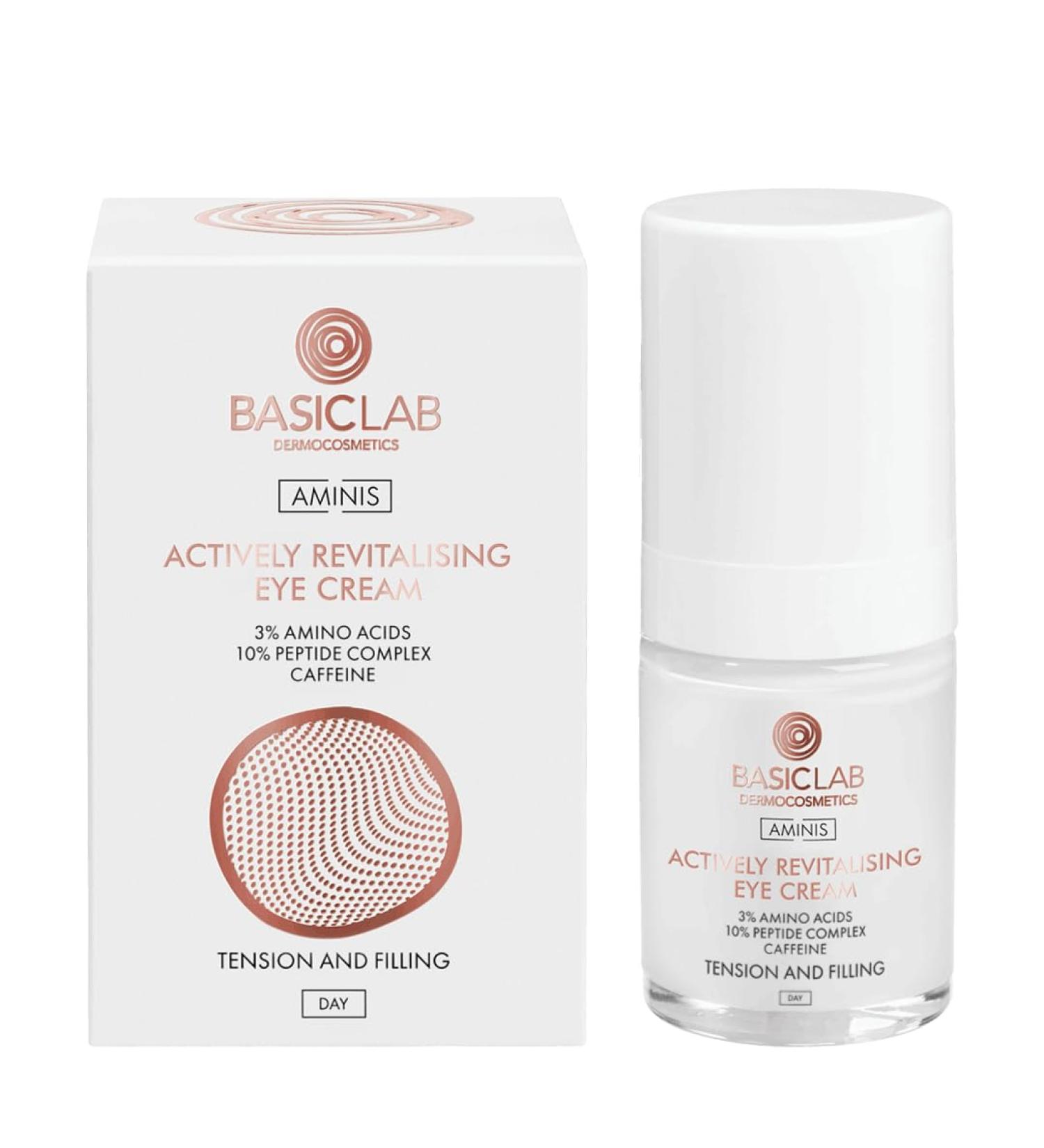 New Approach Sp Z oo BasicLab DermocosmeticsBasicLab Antiwrinkle eye and eyelid cream 18 ml antiaging cream for mature skin against wrinkles - Buy Online on GoSupps.com