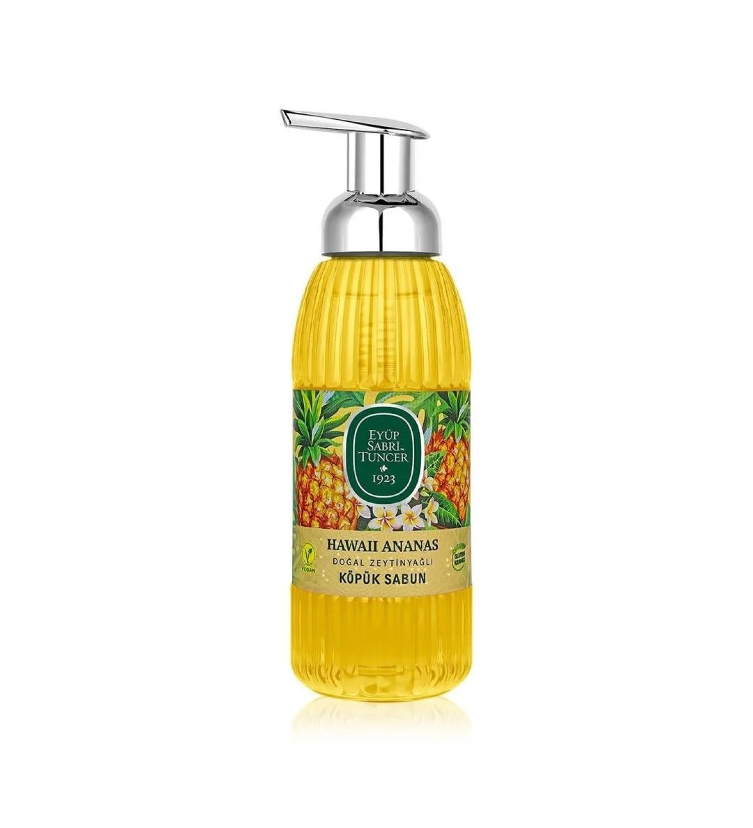  EY P SABR TUNCER Ey p Sabri Tuncer Foaming Soap with Hawaiian Pineapple Natural Olive Oil 500 ml - Buy Online on GoSupps.com
