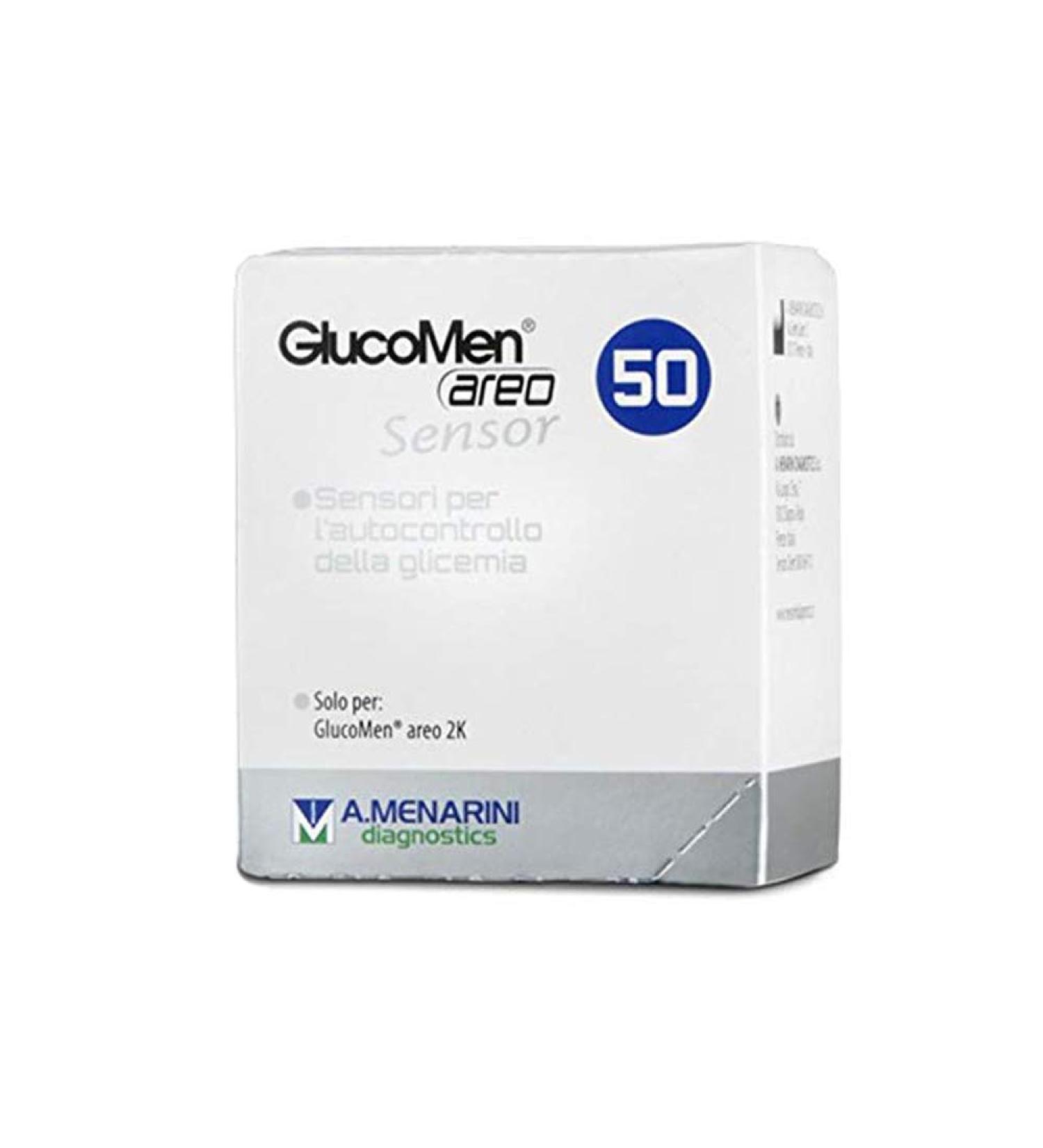 Menarini Glucomen Areo sensors for glucose analysis 50 pieces