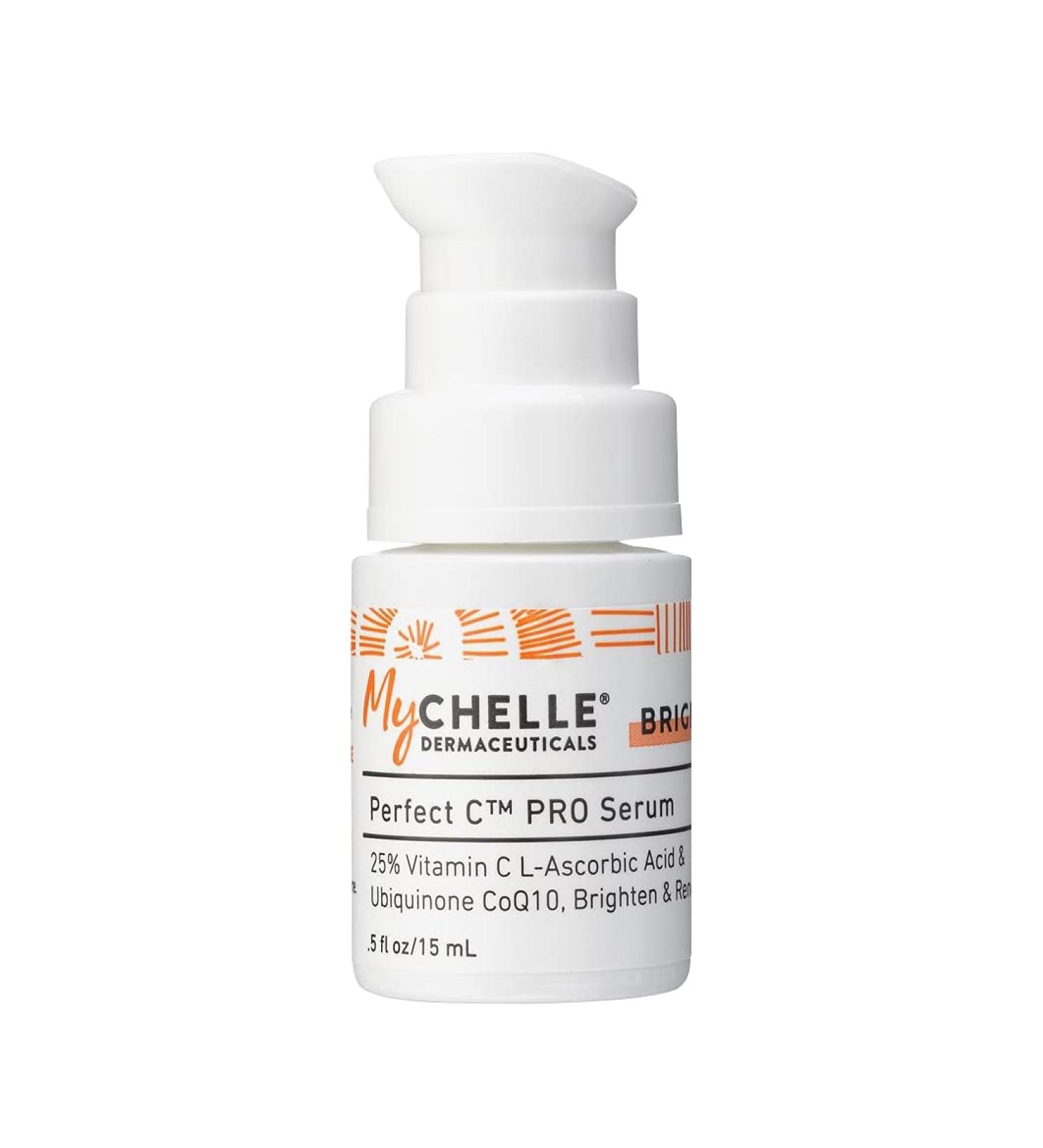 Buy MyChelle Perfect C PRO Serum | 25% Vitamin C for All Skin Types - 0.5 Fl Oz - Buy Online on GoSupps.com