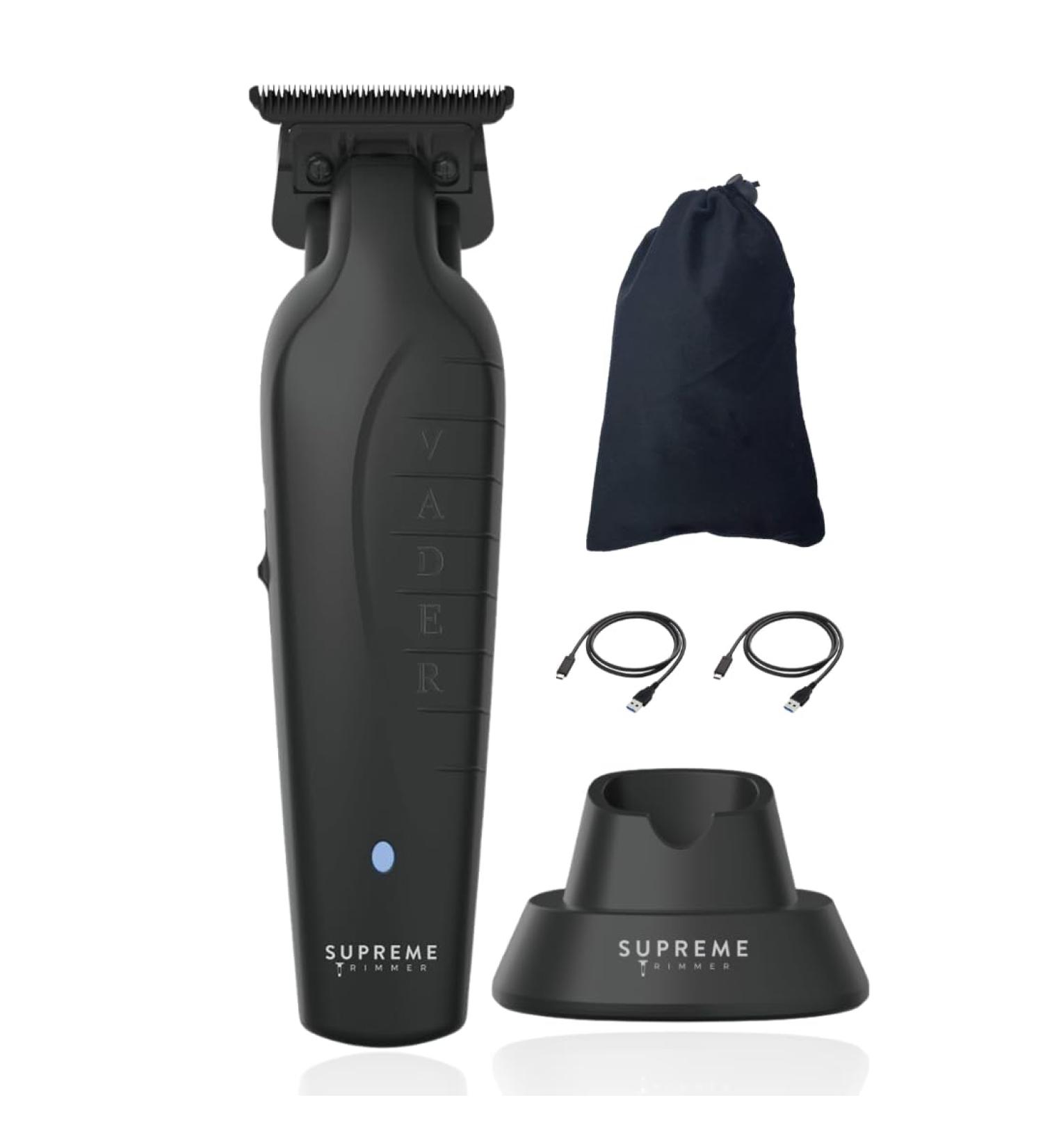 Supreme Trimmer Vader ST3778 | Cordless Beard & Hair Clipper with DLC T Blade | 210 Min Run Time | Premium Barber Liner - International Shipping Available - Buy Online on GoSupps.com