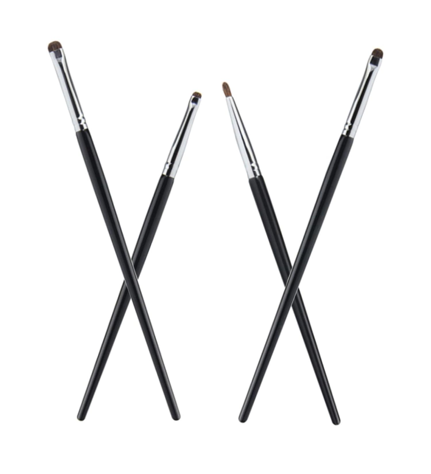 HAPINARY 4pcs Eye Shadow Brush Set Eyeshadow Brush Eye Precision Brush Small Eyeliner Brush Hair - Buy Online on GoSupps.com
