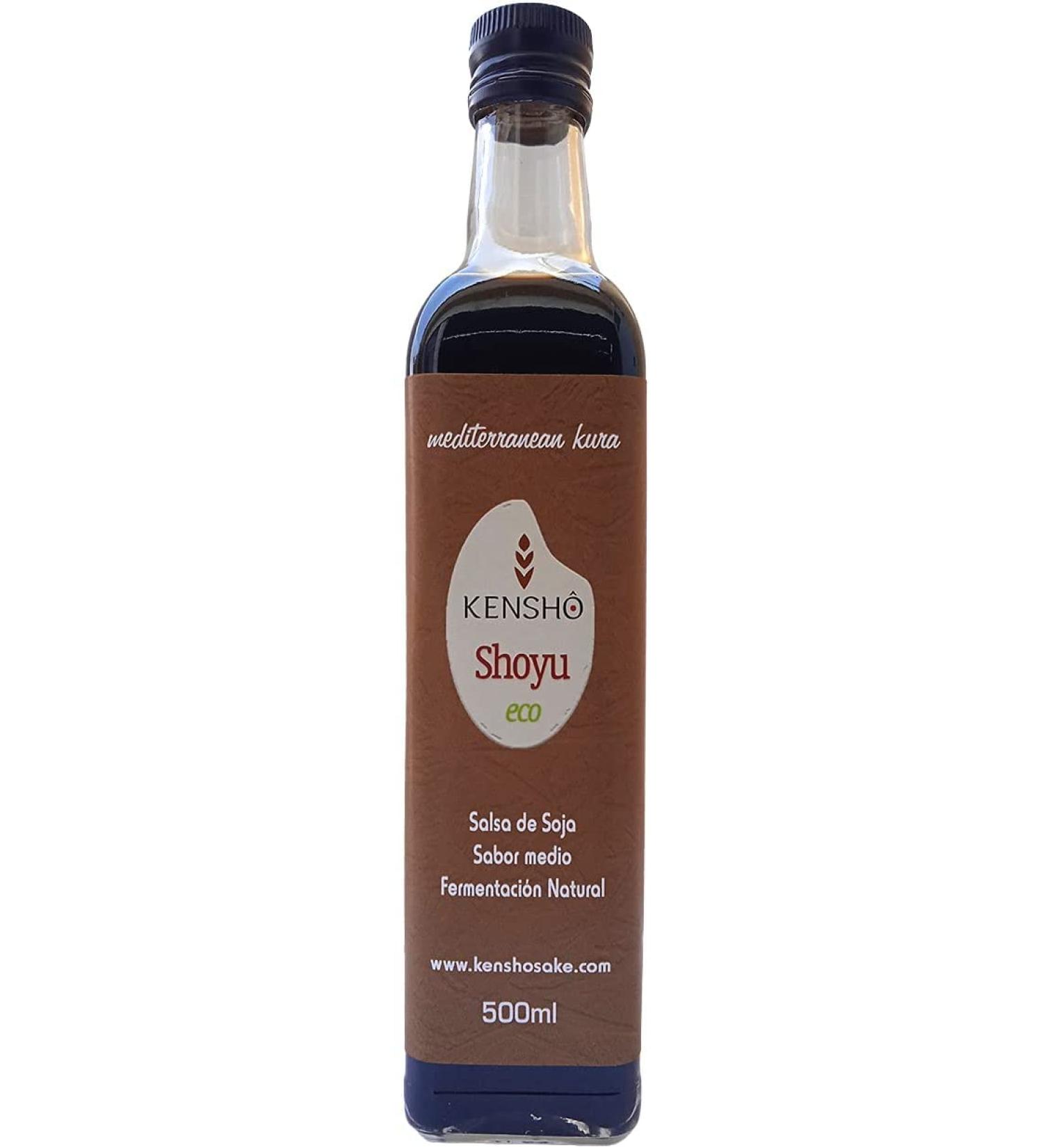  Kensho Kensho Soy Sauce | Eco-Friendly Shoyu | Naturally Fermented | 100% Soybeans | Japanese Recipes (5000 ml) - Buy Online on GoSupps.com