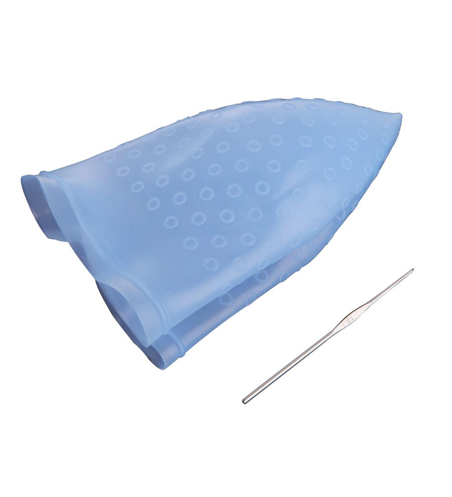 Hagsnec Reusable Highlighting Hair Dyeing Silicone Cap with Metal Blue - Buy Online on GoSupps.com