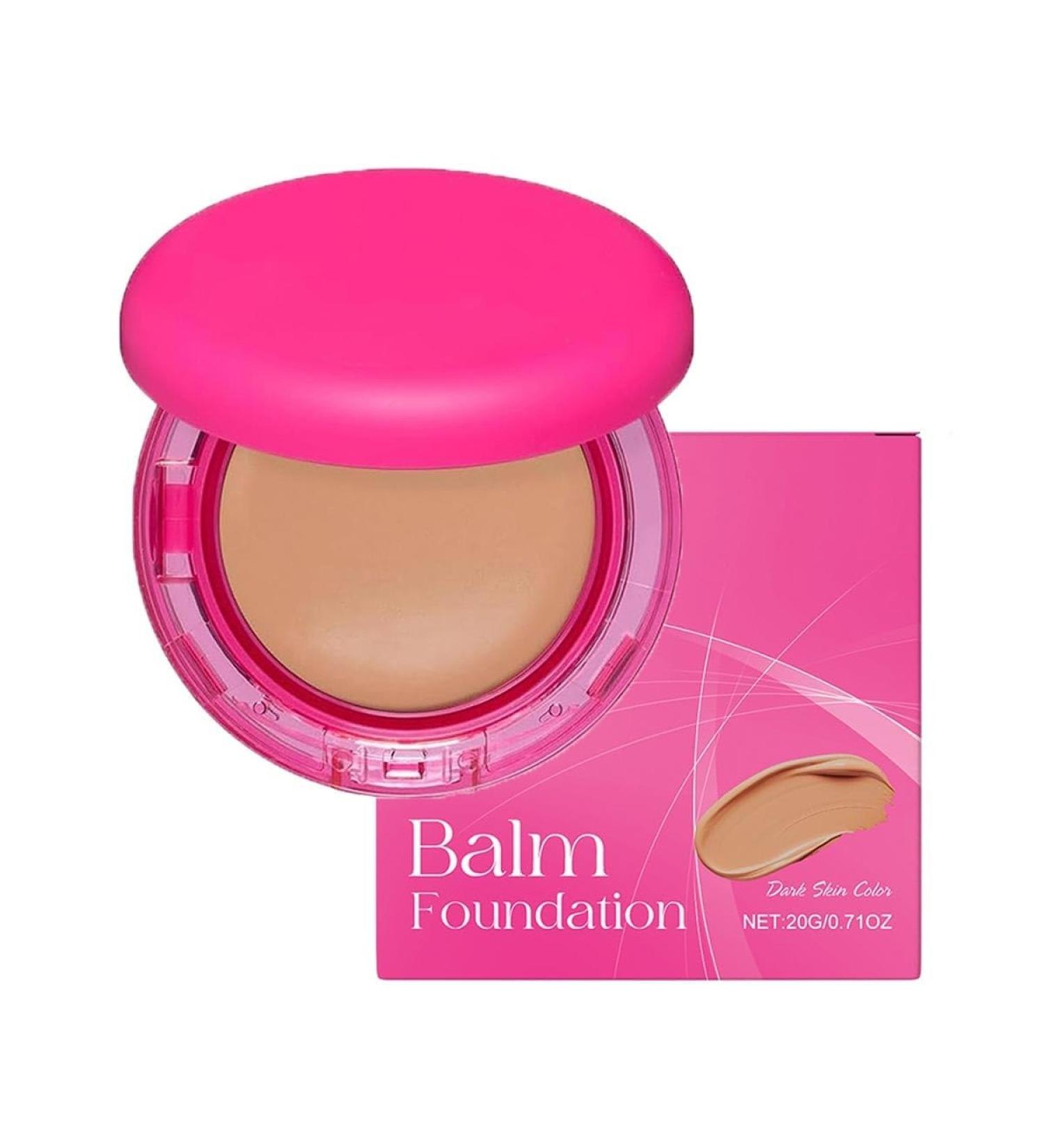 Hiccup Peptide Bounce Balm Foundation covering concealer for mature skin natural moisturizing and fading cream for all skin types covering and caring in one dark skin Dark Skin - Buy Online on GoSupps.com