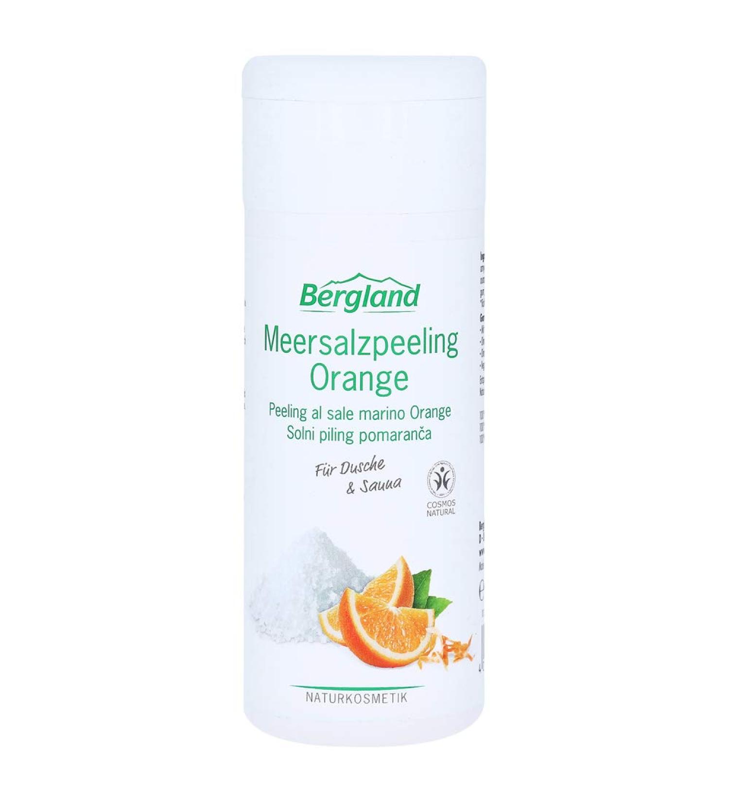 Sea salt peeling orange