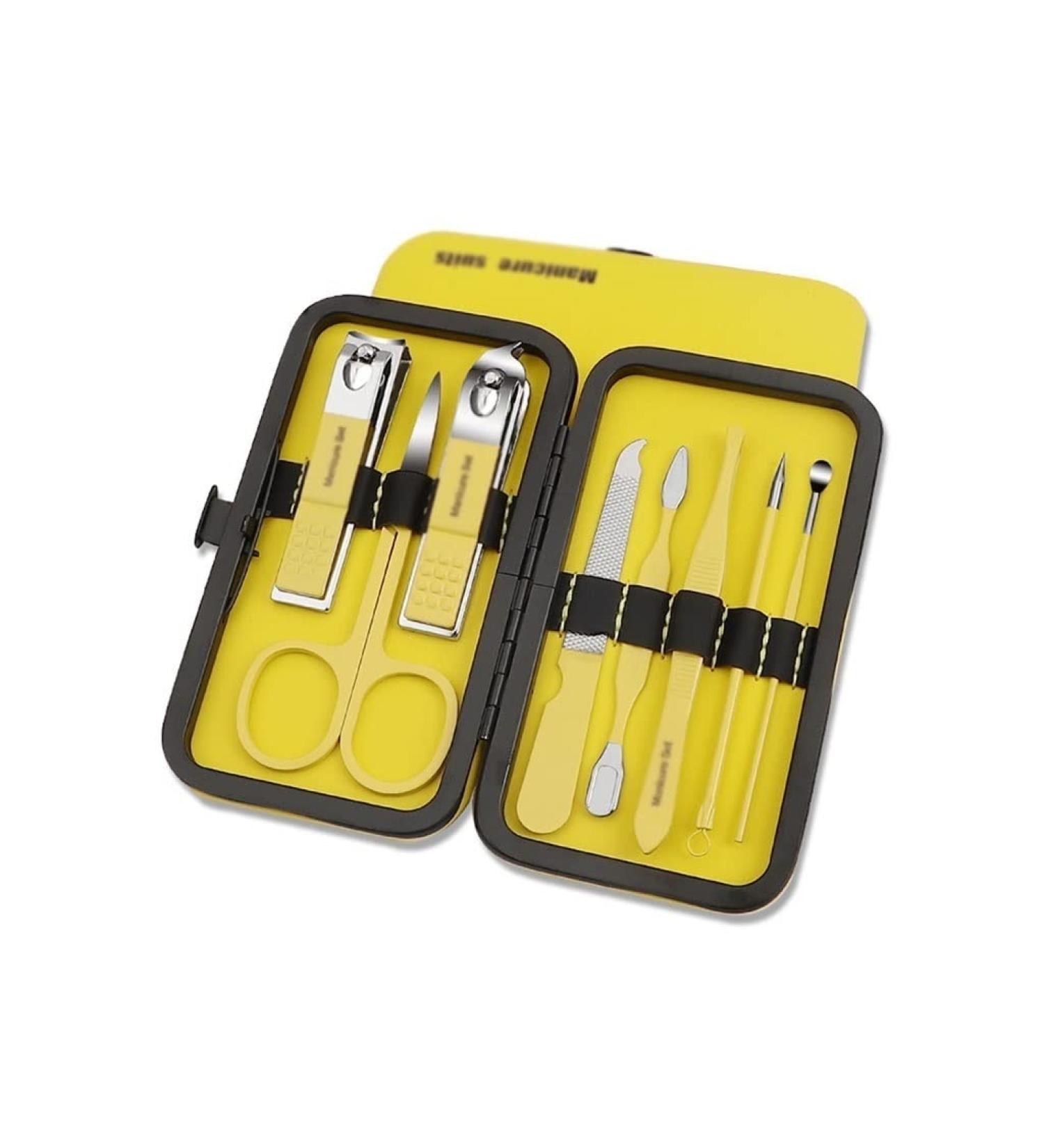 Manicure Kit Nail Clipper Set Professional Pedicure Stainless Steel Manicure Set Beauty Personal Home Tools Beauty Set Manicure Set Nail Clippers Kit (Color : A) - Buy Online on GoSupps.com
