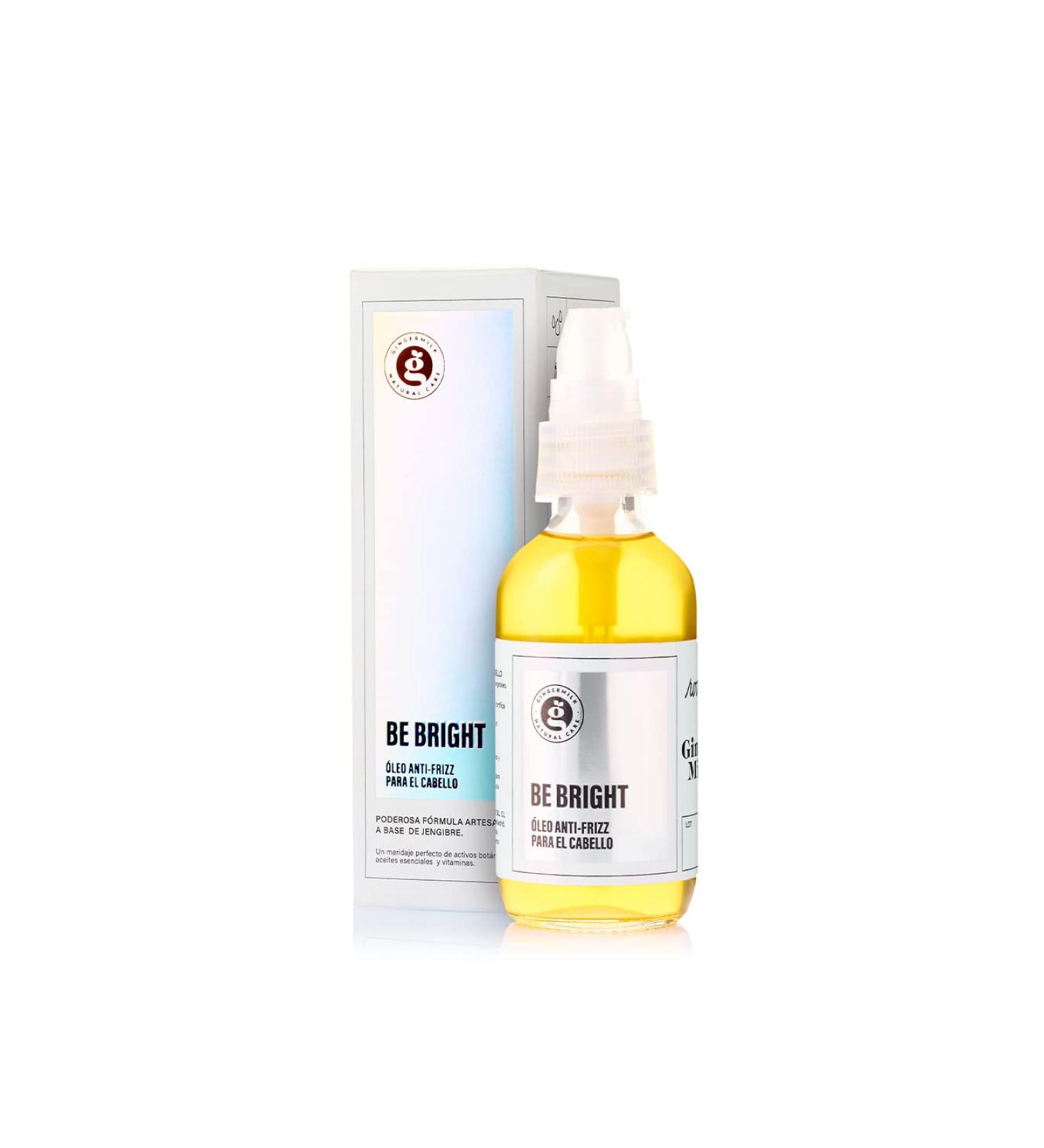 Ginger Root Extract Hair Oil | Anti-Frizz Formula for All Hair Types | Seals Split Ends & Strengthens Hair - Buy Online on GoSupps.com