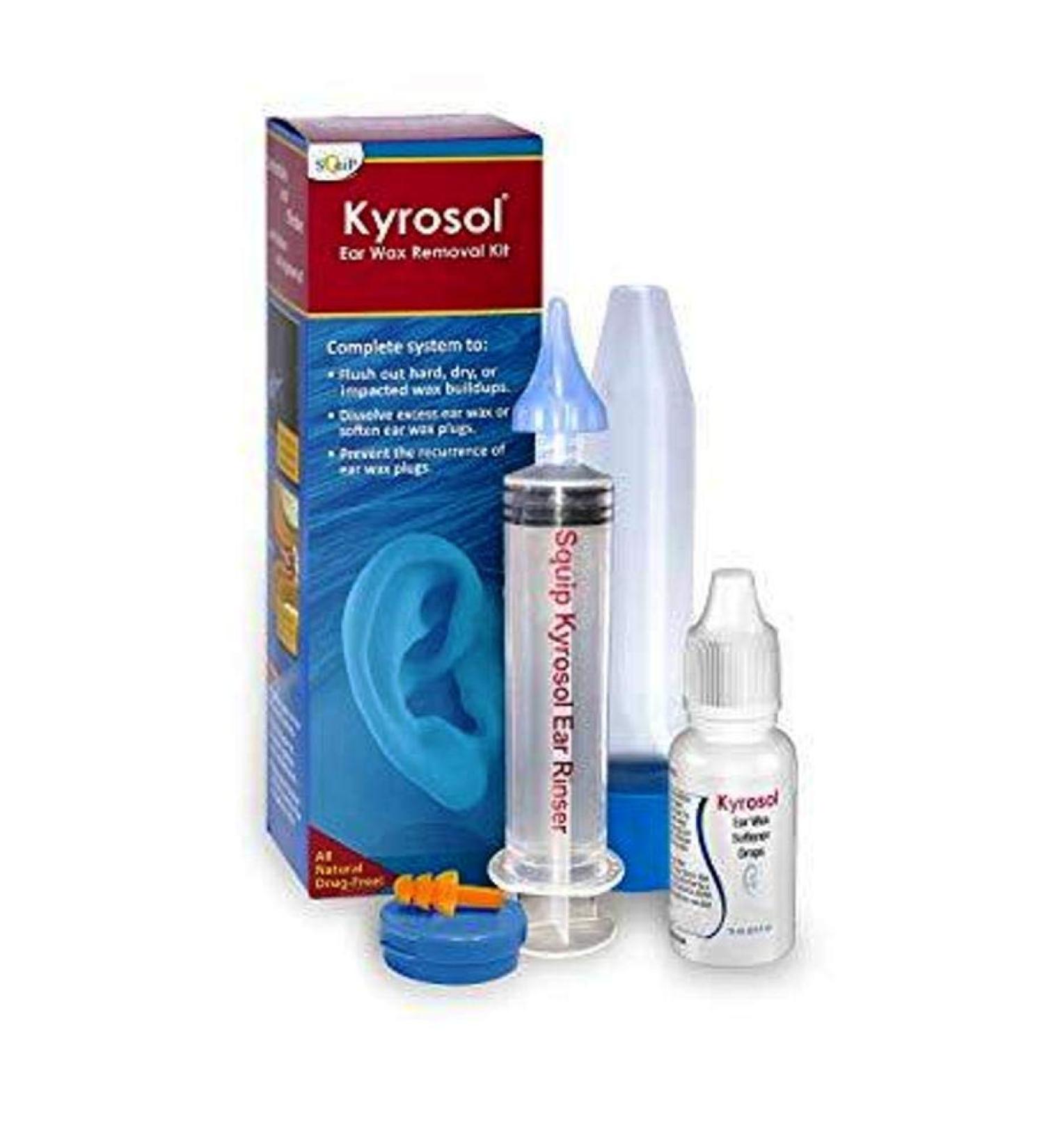 Squip Kyrosol Ear Wax Removal Kit - 10 Packets - Buy Online on GoSupps.com